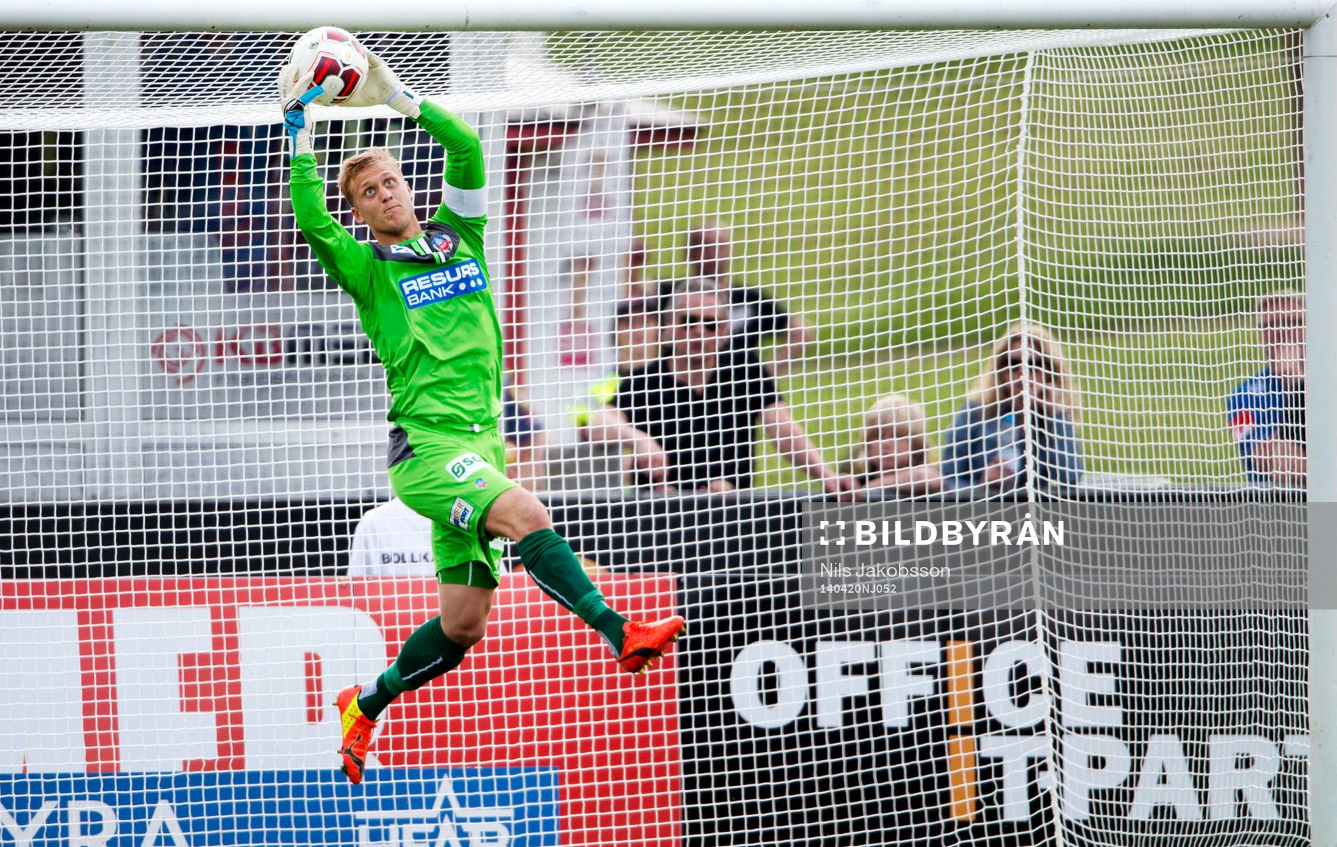 Helsingborgs målvatk Pär Hansson