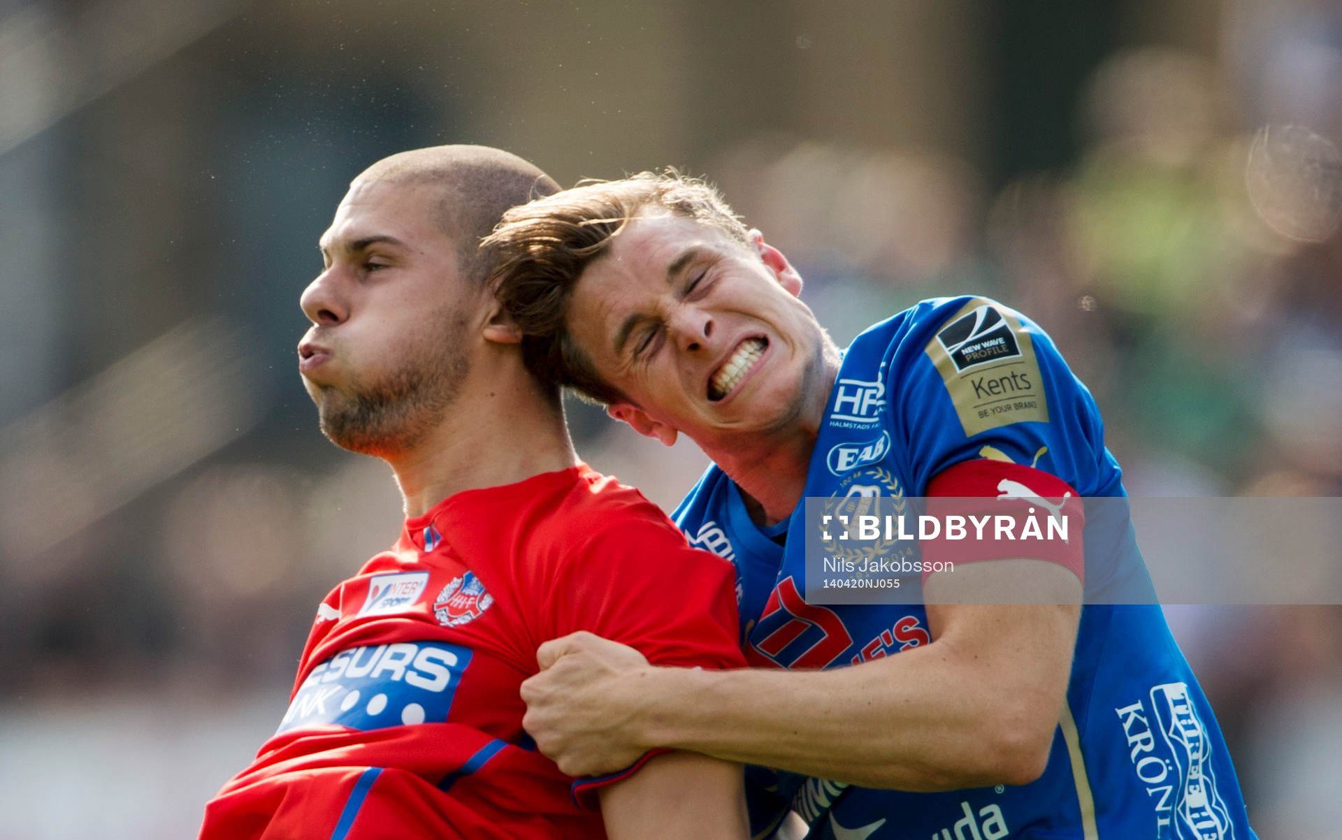 Halmstads Rickard Magyar nickar ihop med Helsingborgs Robin