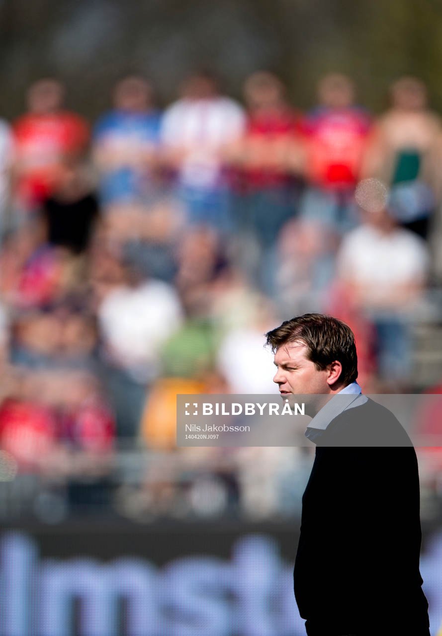 Halmstads tränare Jens Gustafsson
