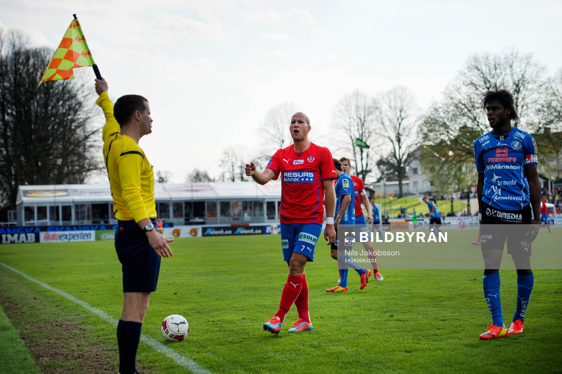 Helsingborgs Mattias Lindström håller inte med