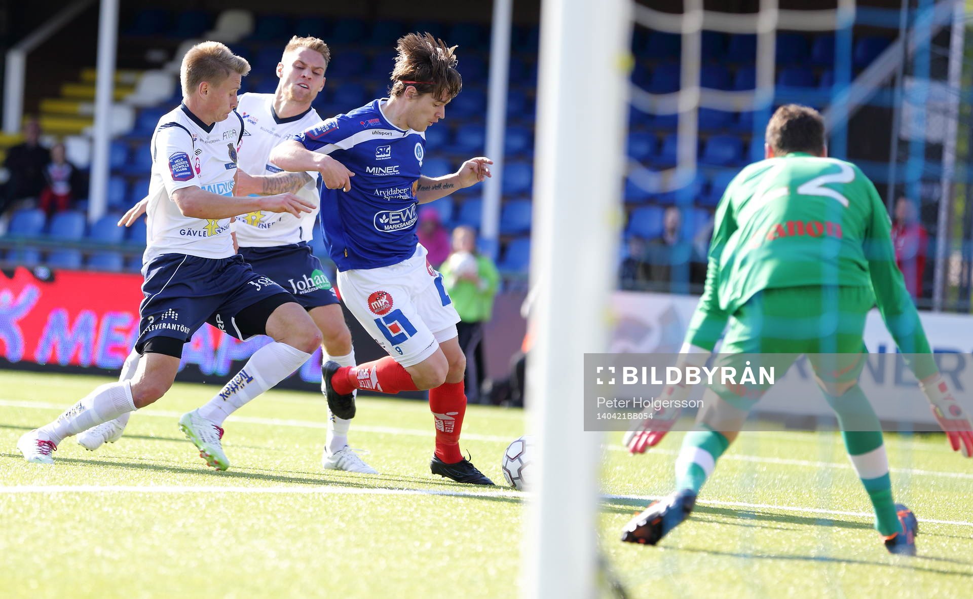 Strax mål 2-2 av Åtvidabergs Victor Sköld