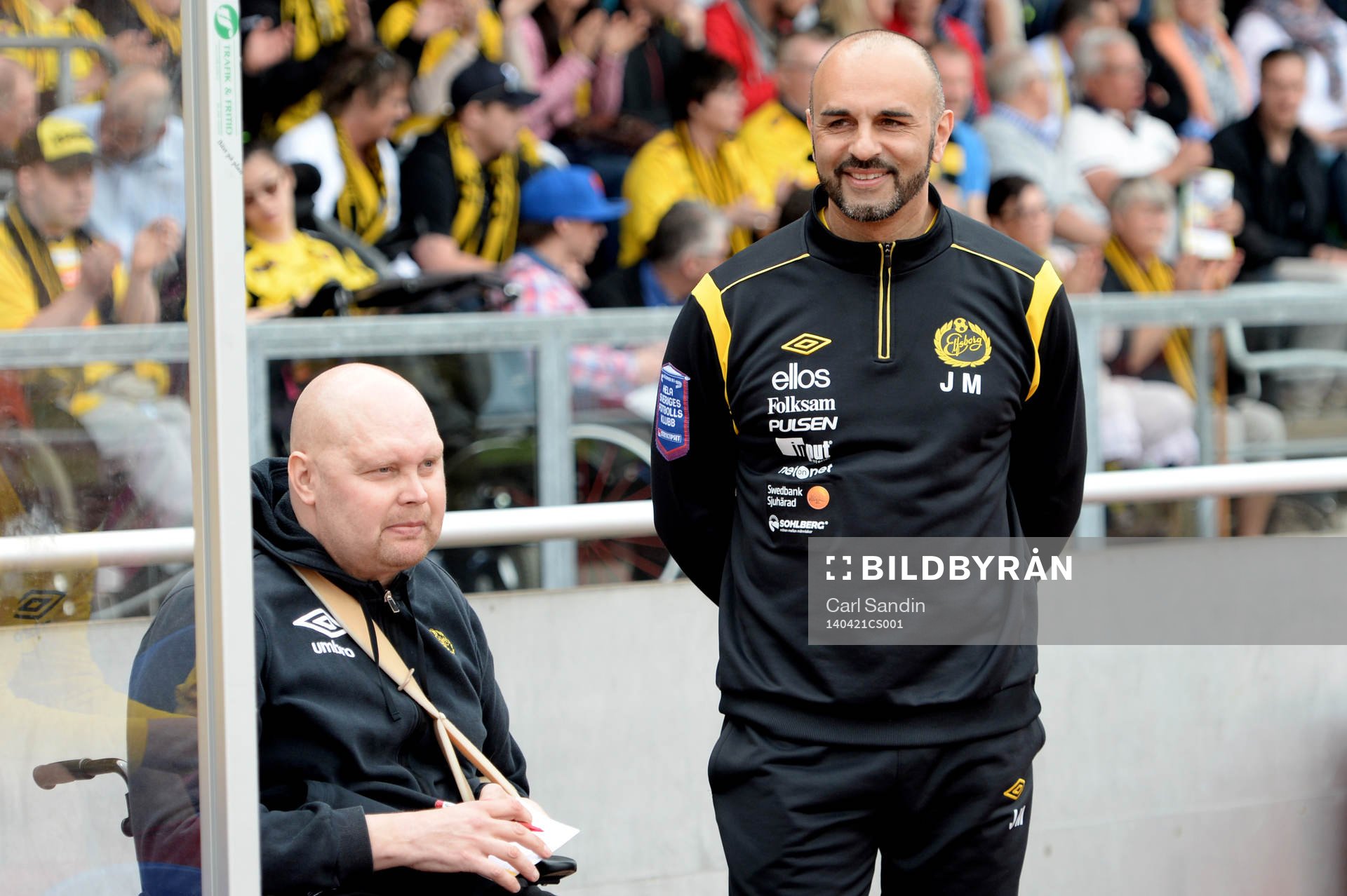 Elfsborgs manager Klas Ingesson och tränare Jan Mian