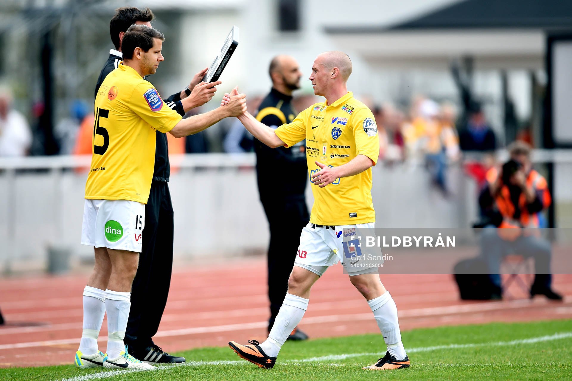 Falkenbergs Christoffer Carlsson byts ut mot Stefan Rodevåg
