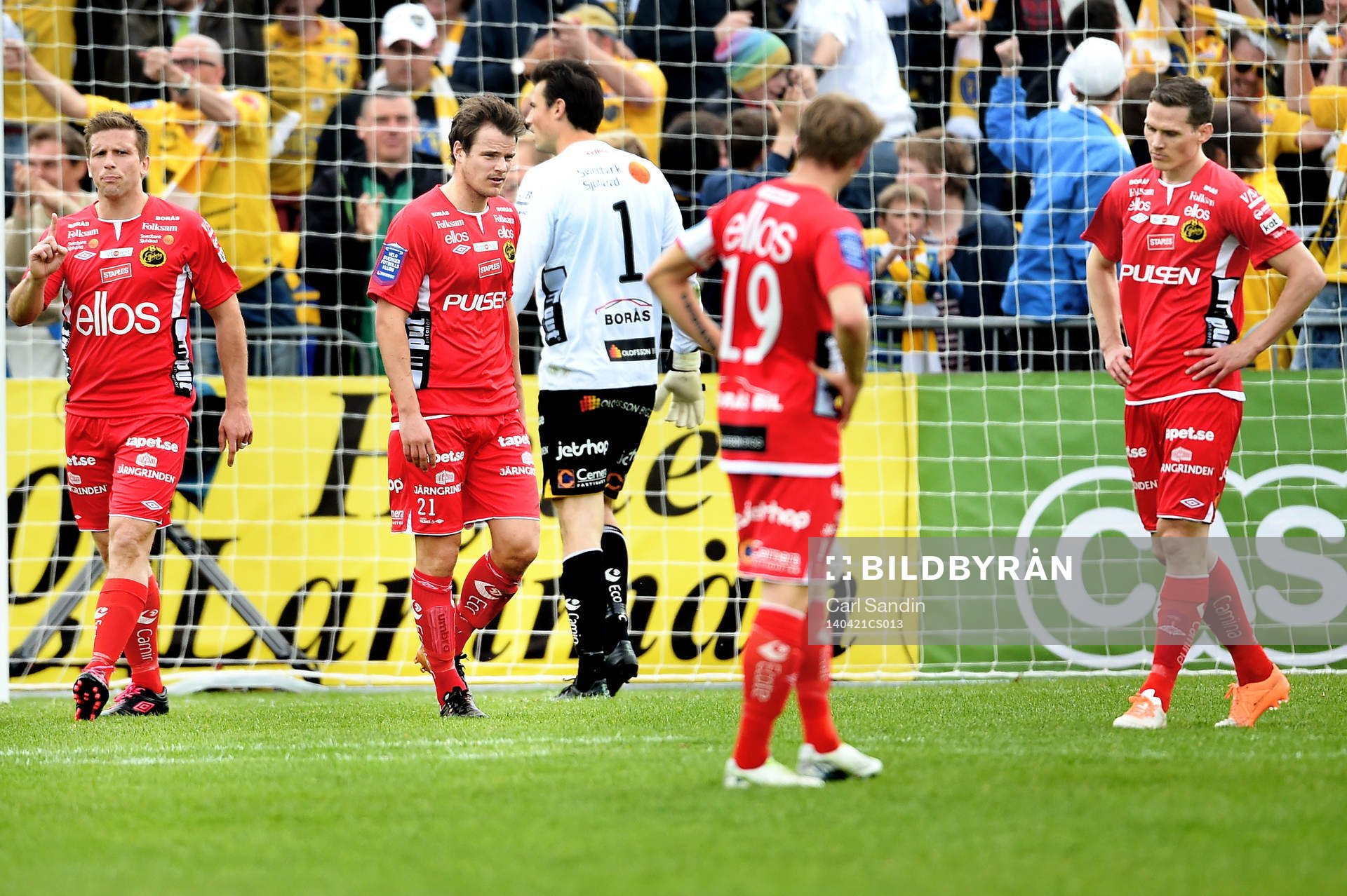 Elfsborgs spelare deppar