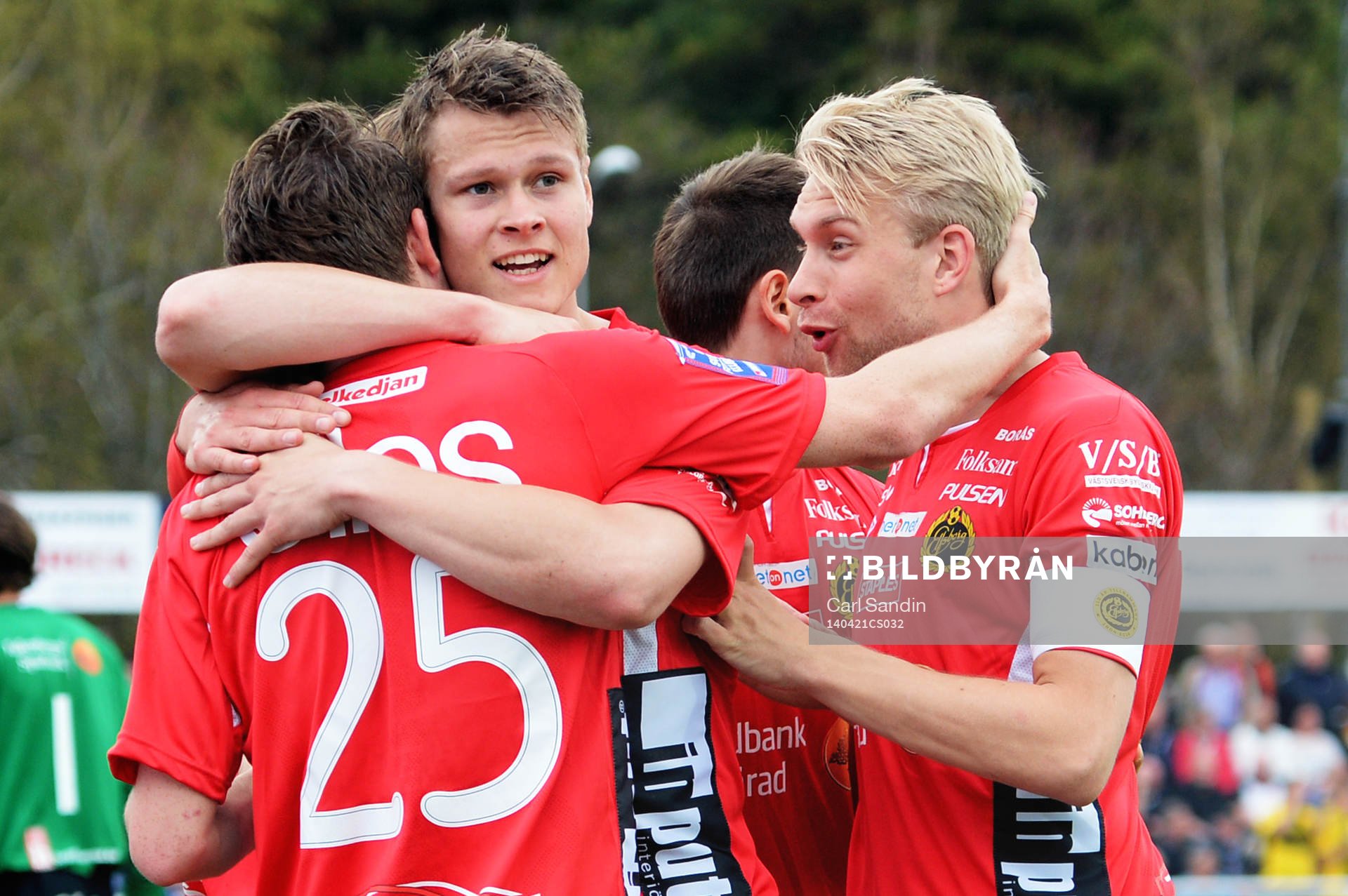Elfsborgs spelare firar
