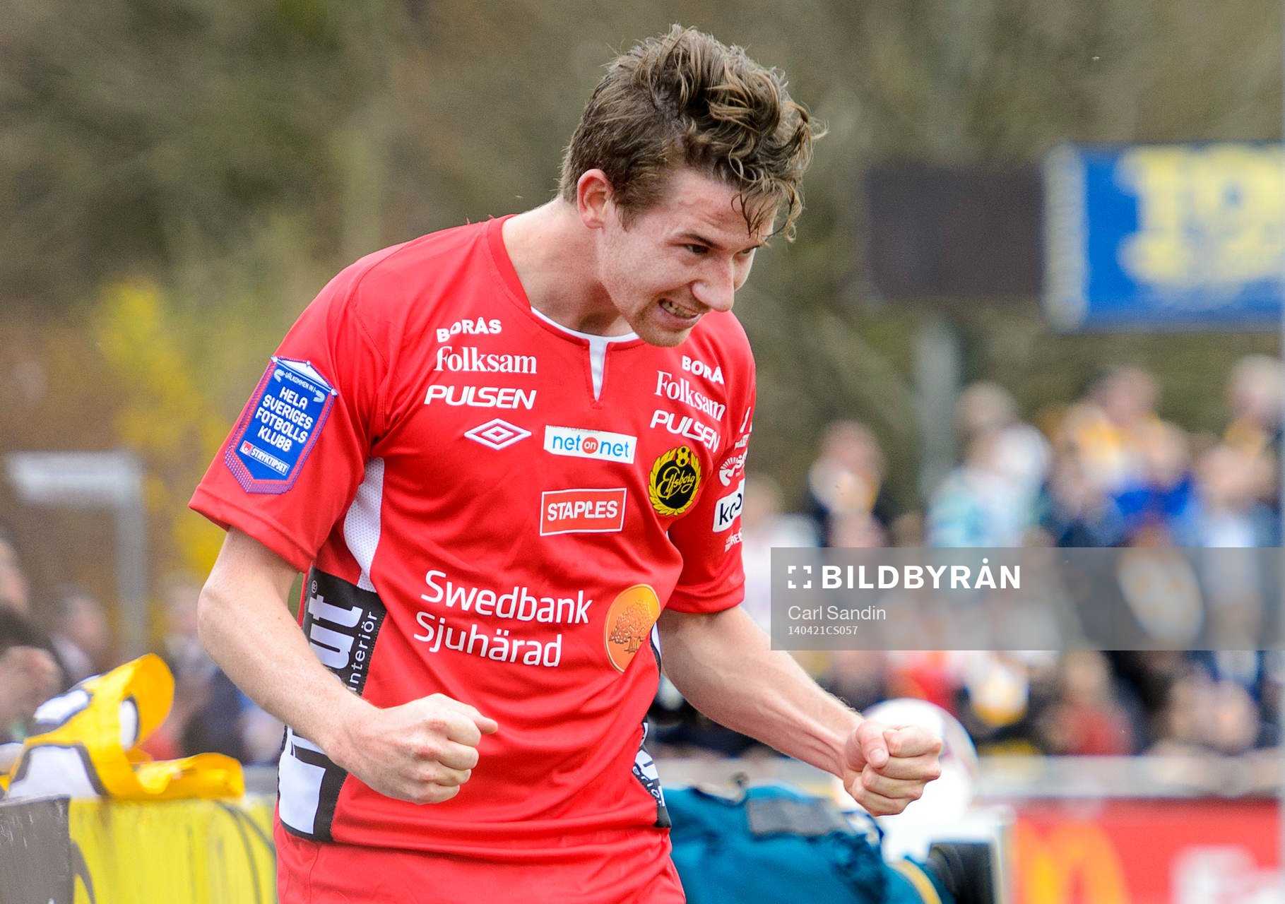 Elfsborgs Marcus Rohdén firar