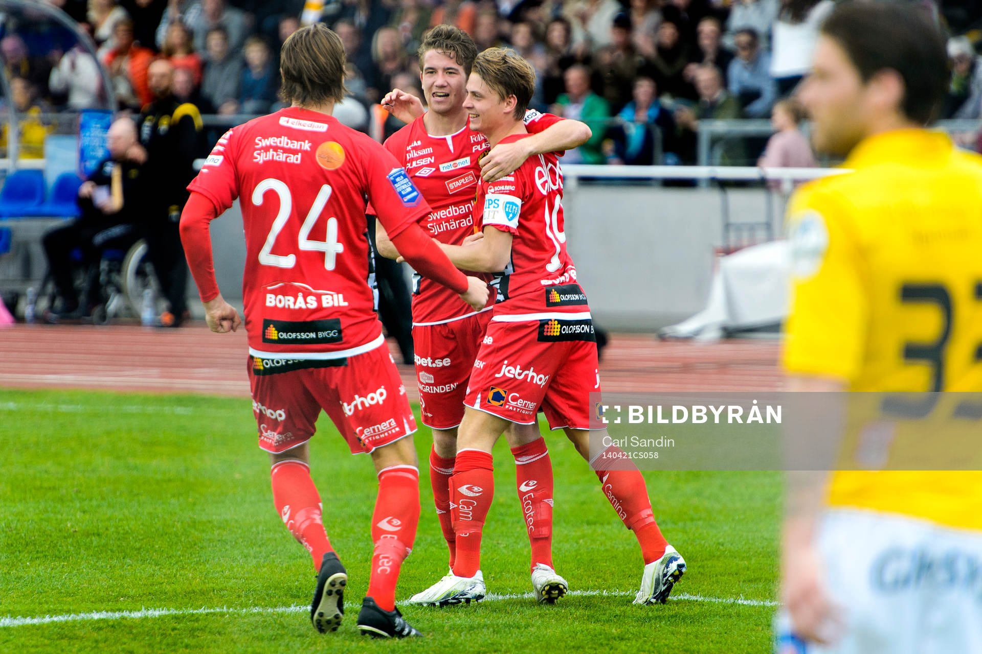 Elfsborgs Marcus Rohdén firar