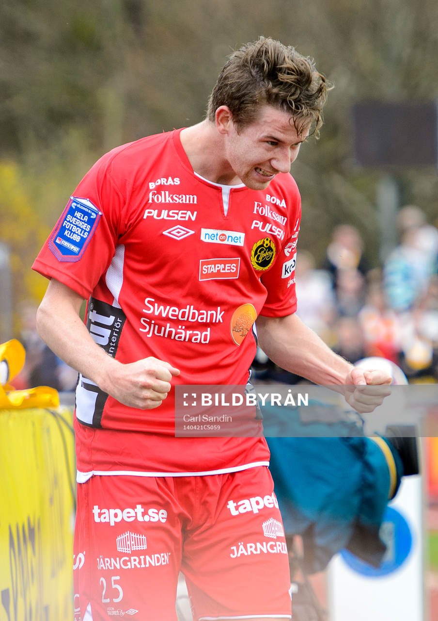 Elfsborgs Marcus Rohdén firar