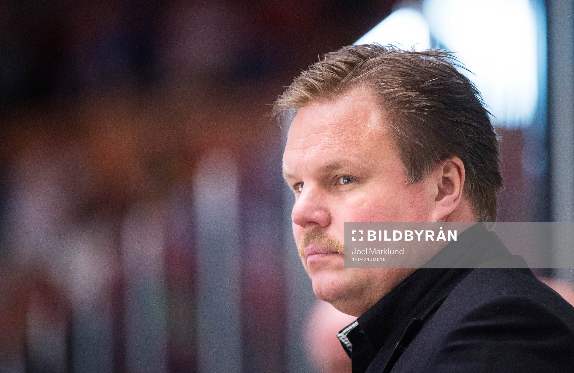 Färjestads tränare Leif Carlsson