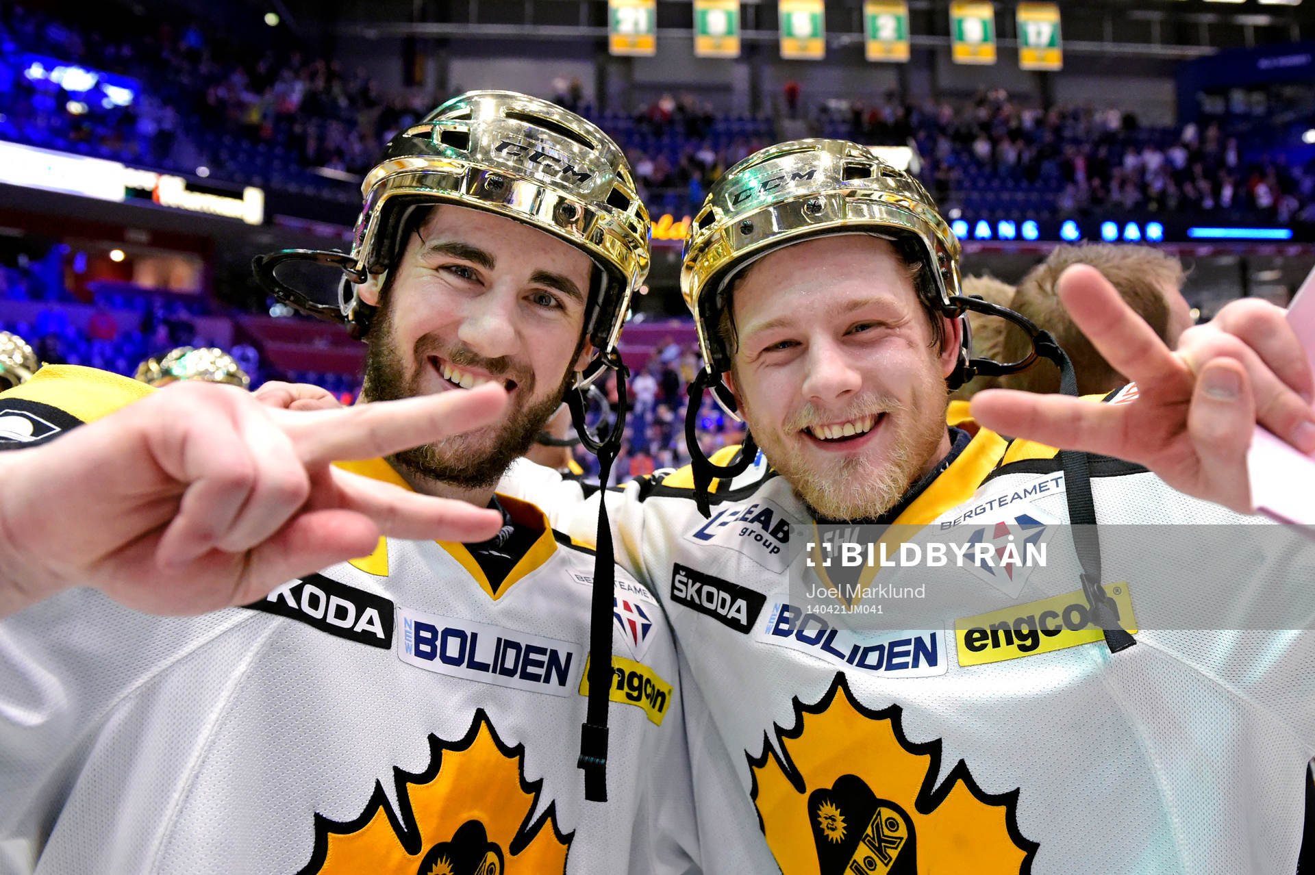 Skellefteås Bud Holloway och Oscar Möller