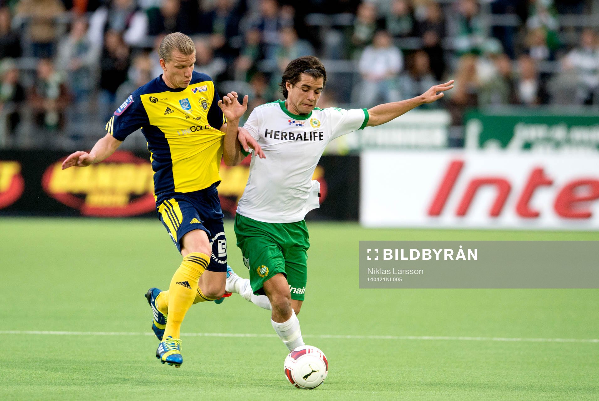 Hammarbys Lars Mendonca Fuhre och Ängelholms Sebastian