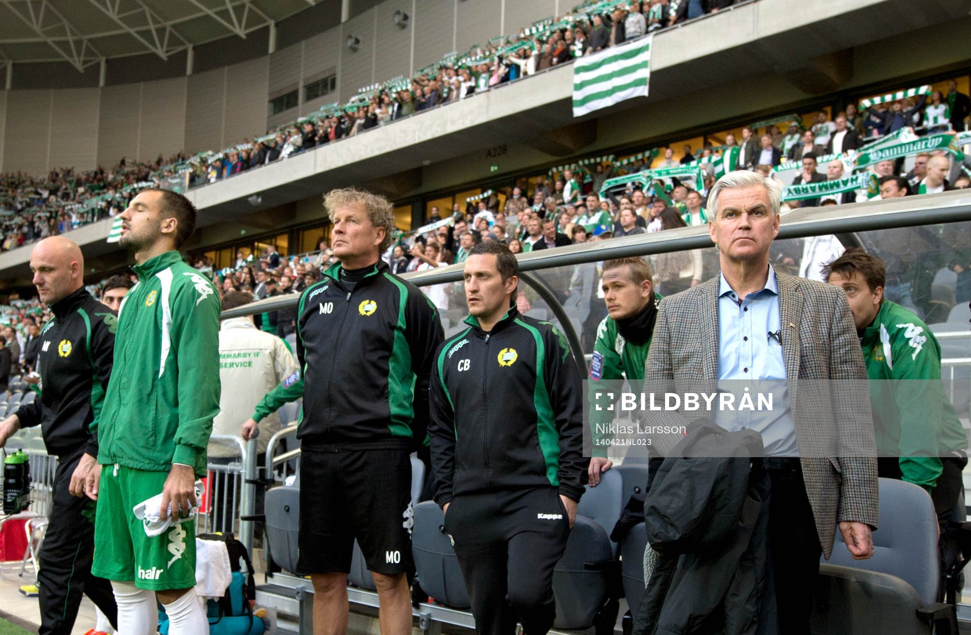 Hammarbys tränare Nanne Bergstrand