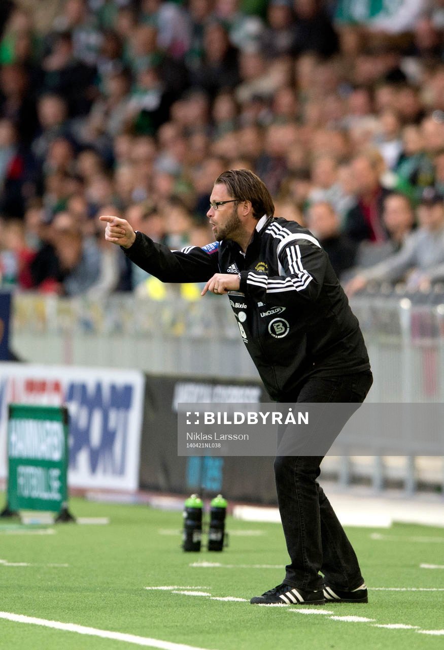 Ängelholms tränare Joakim Persson