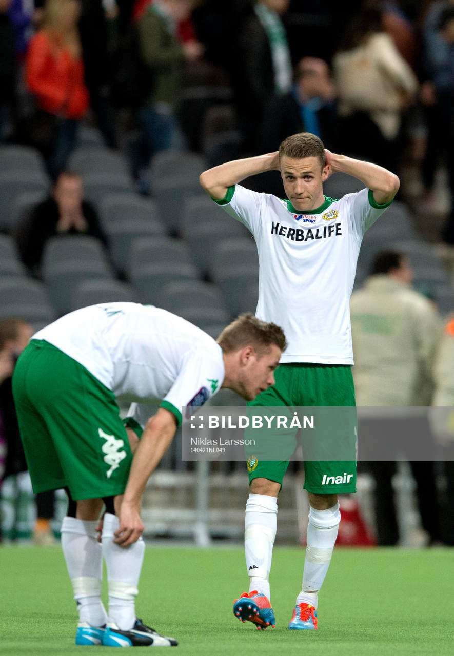 Hammarbys Fredrik Torsteinbø deppar