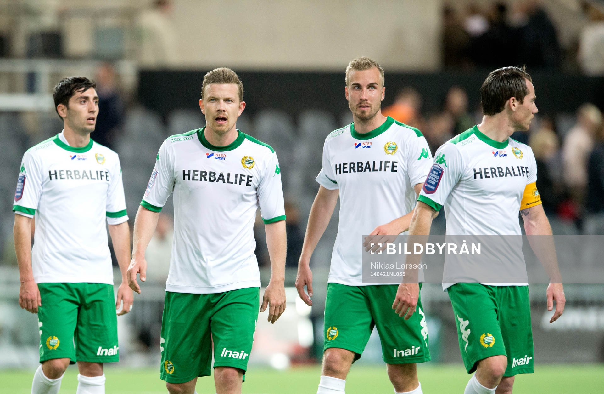 Hammarbys Daniel Theorin och Jan Gunnar Solli deppar