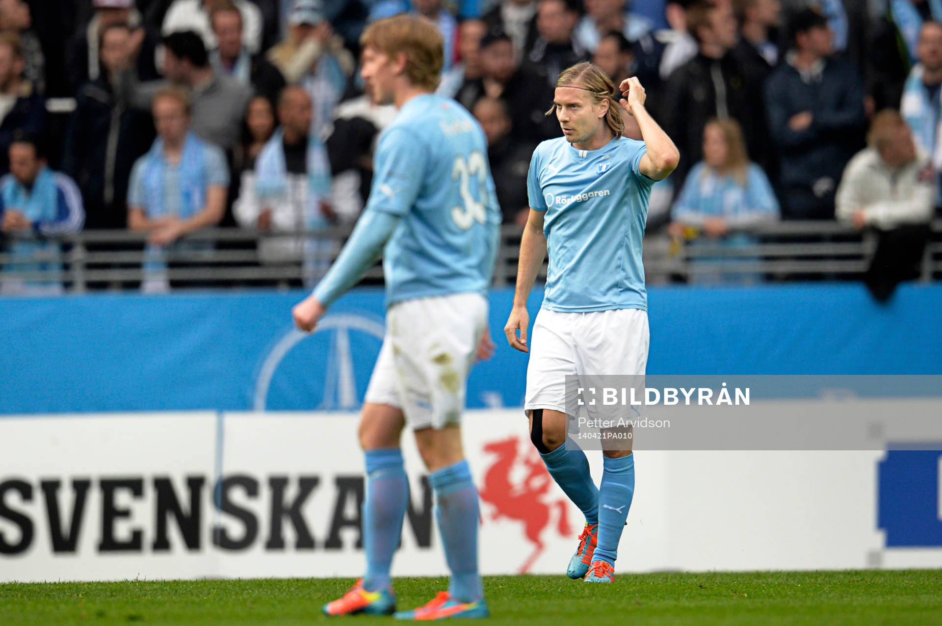 Malmö FFs Markus Halsti deppar