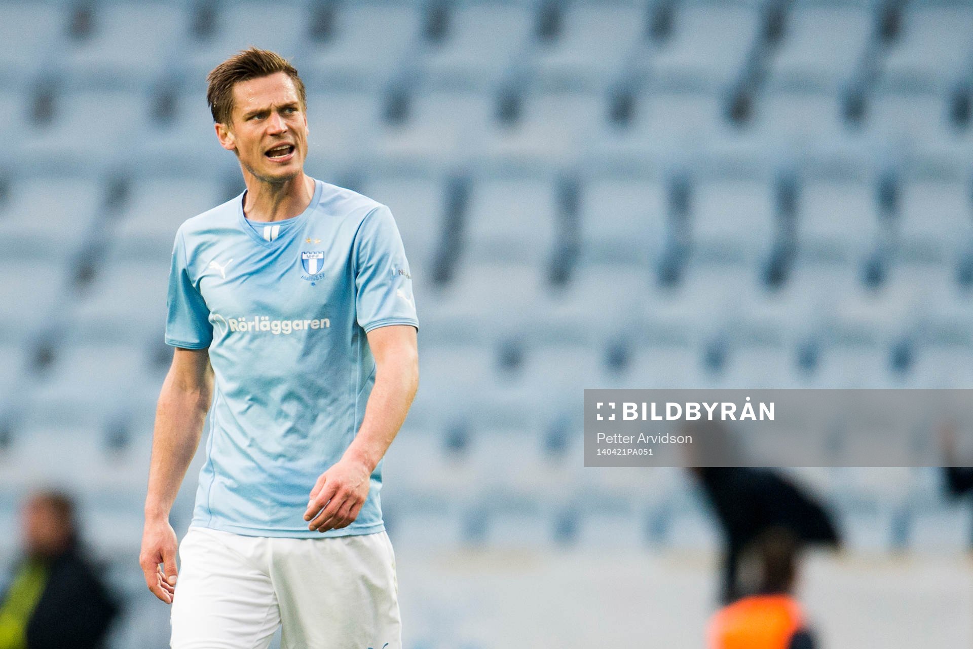 Malmö FFs Markus Rosenberg reagerar
