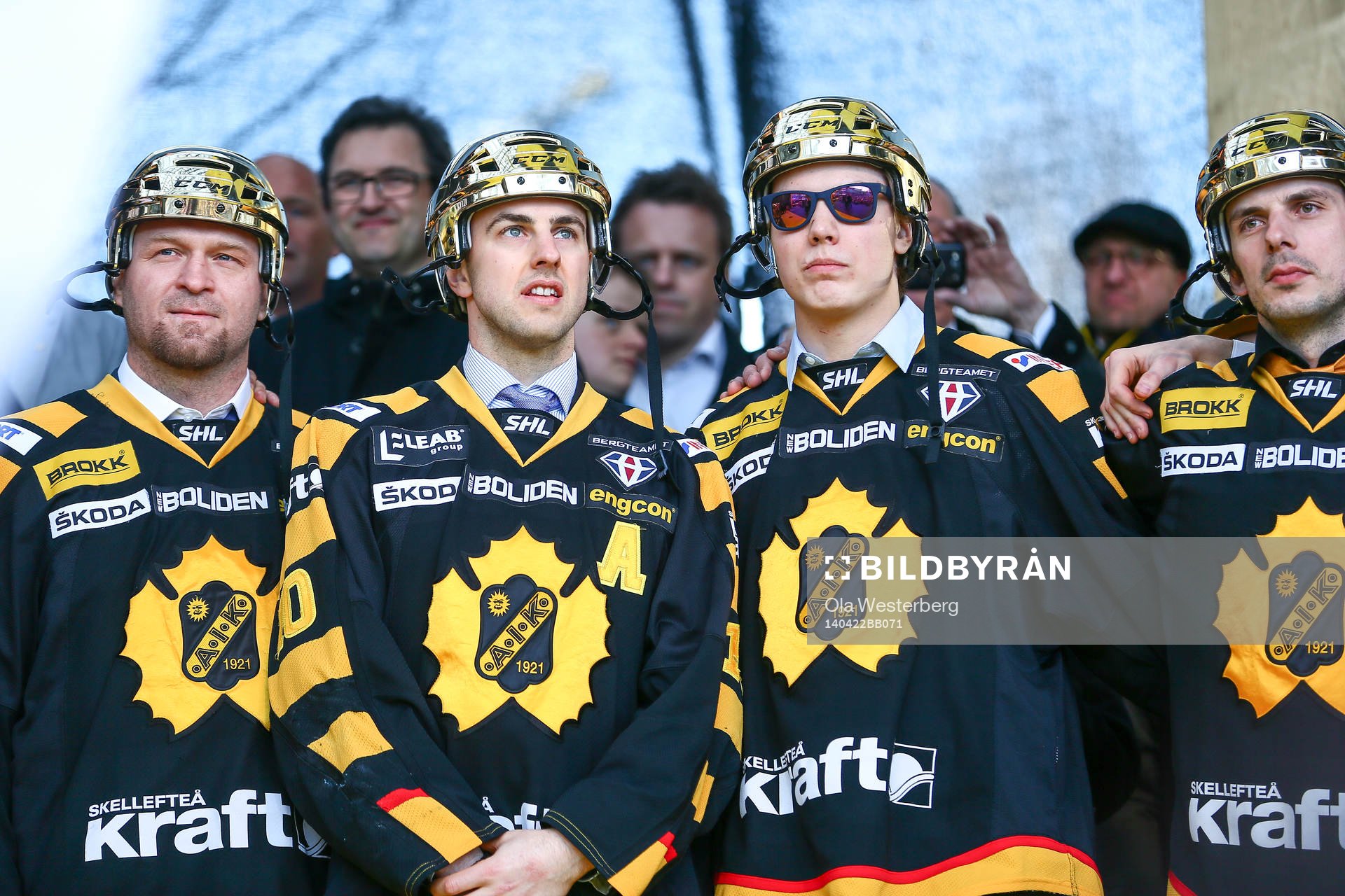 Jonas Frögren, Joakim Lindström, Oskar Sundqvist, och