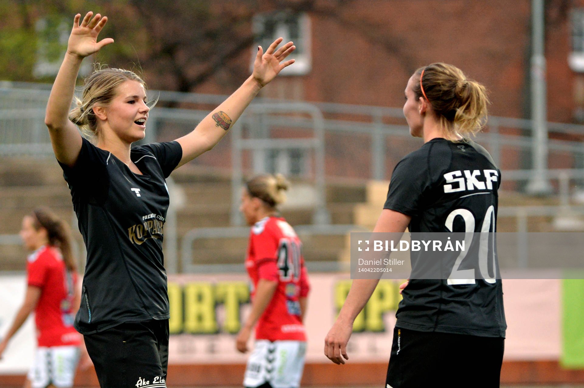 Göteborgs Manon Melis jublar