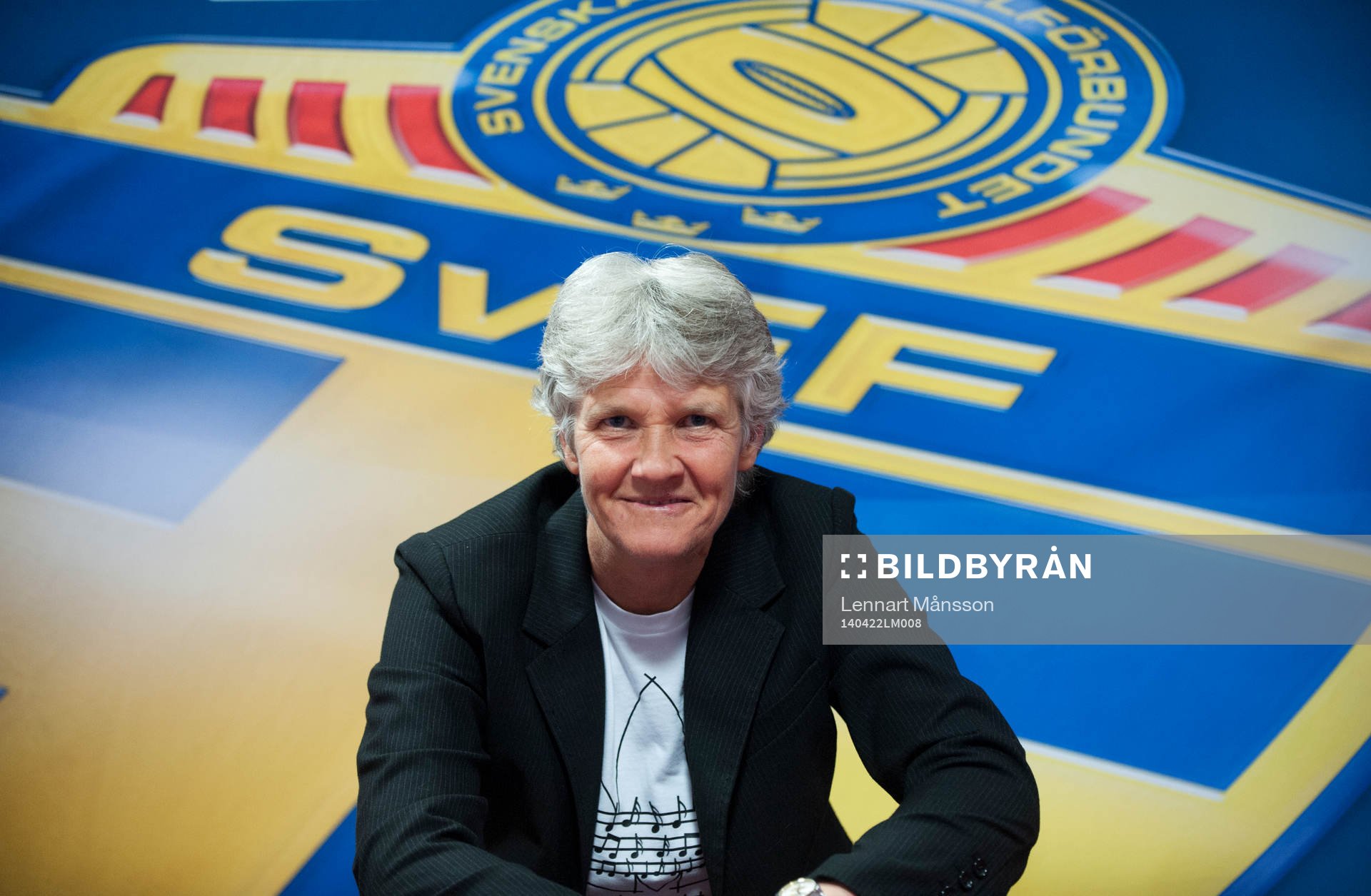 Förbundskapten Pia Sundhage presenterar landslagstruppen
