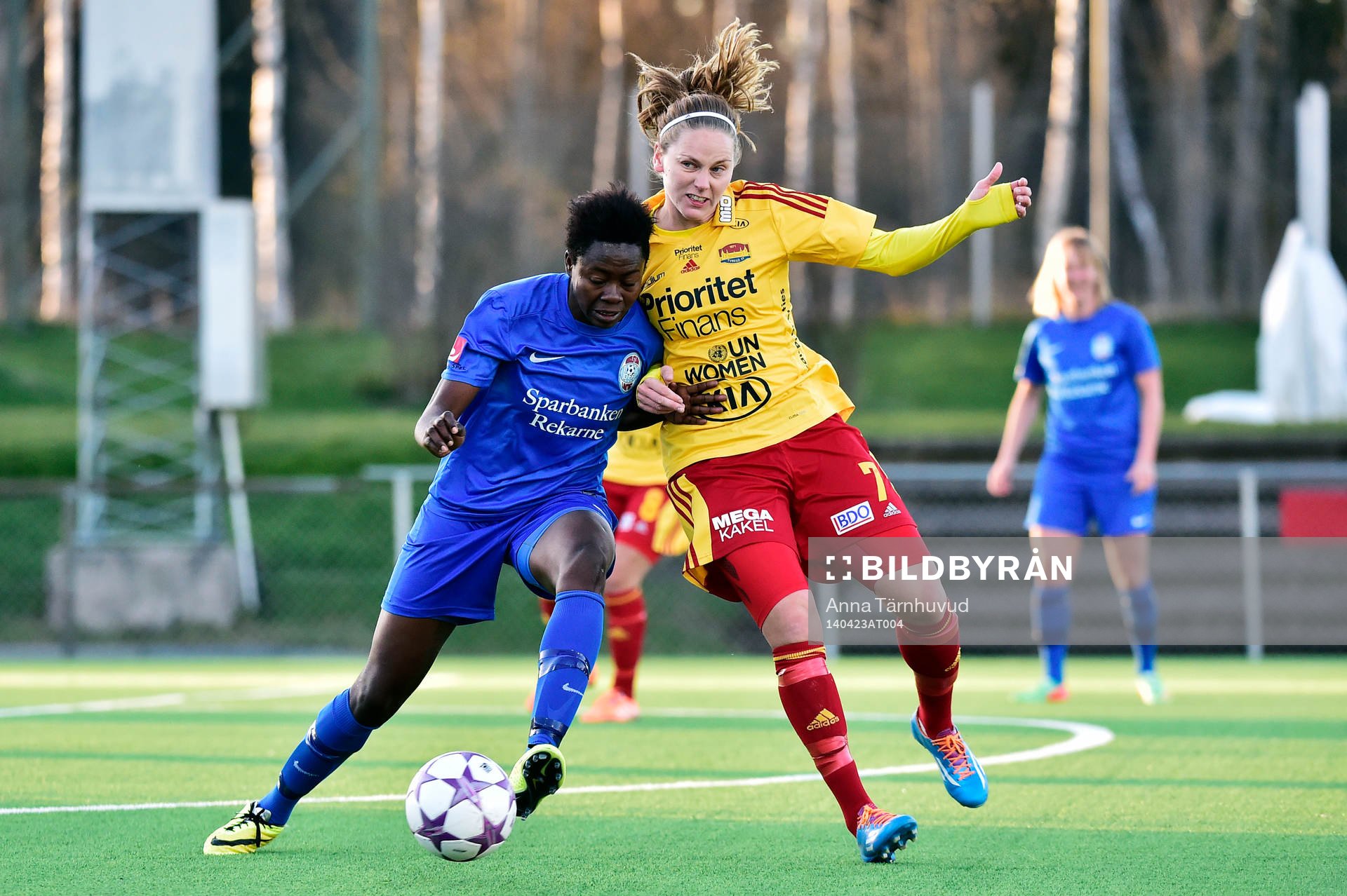 Eskilstunas Gaelle Enganamouit och Tyresös Lisa Dahlkvist