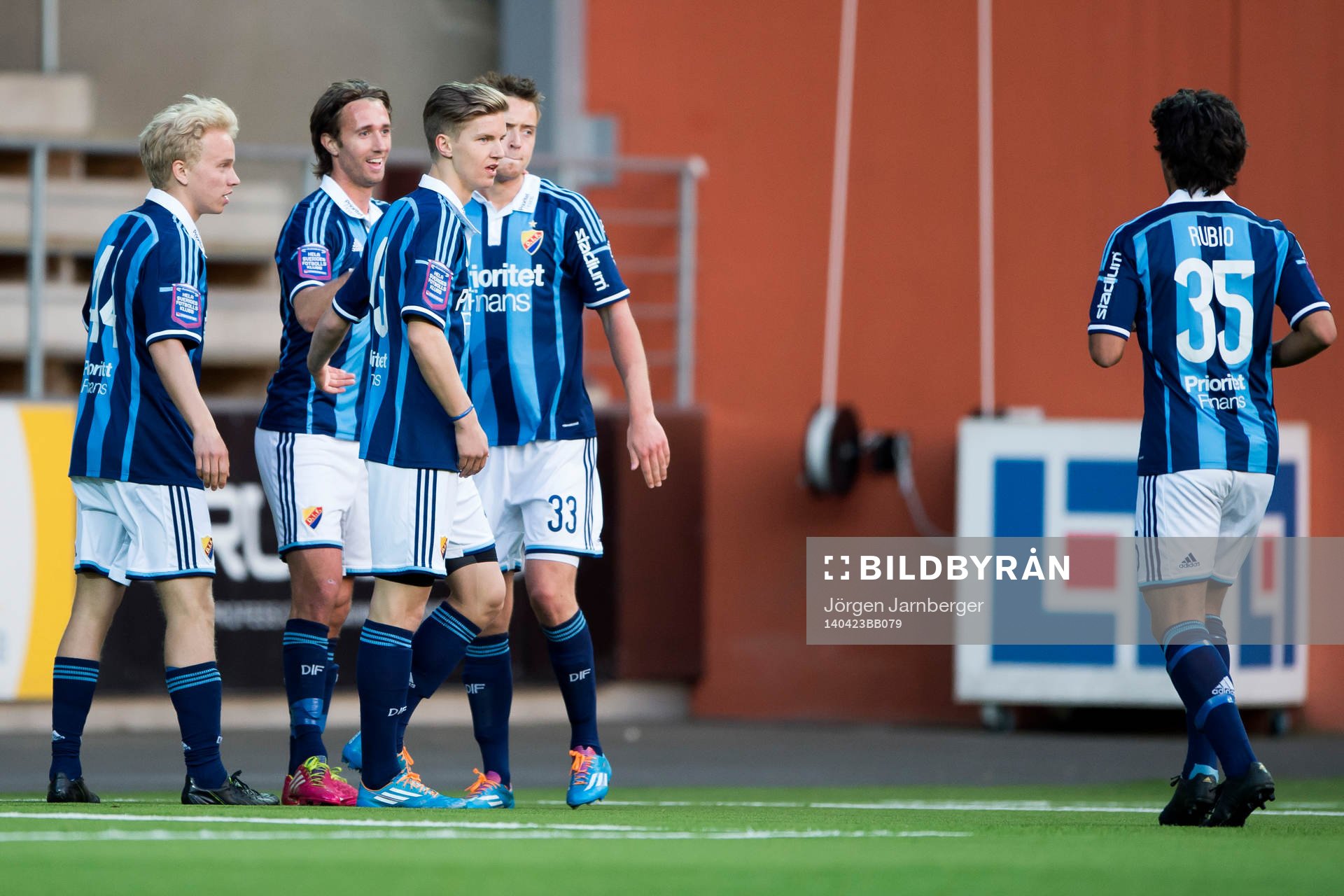 Djurgårdens Philip Hellqvist jublar