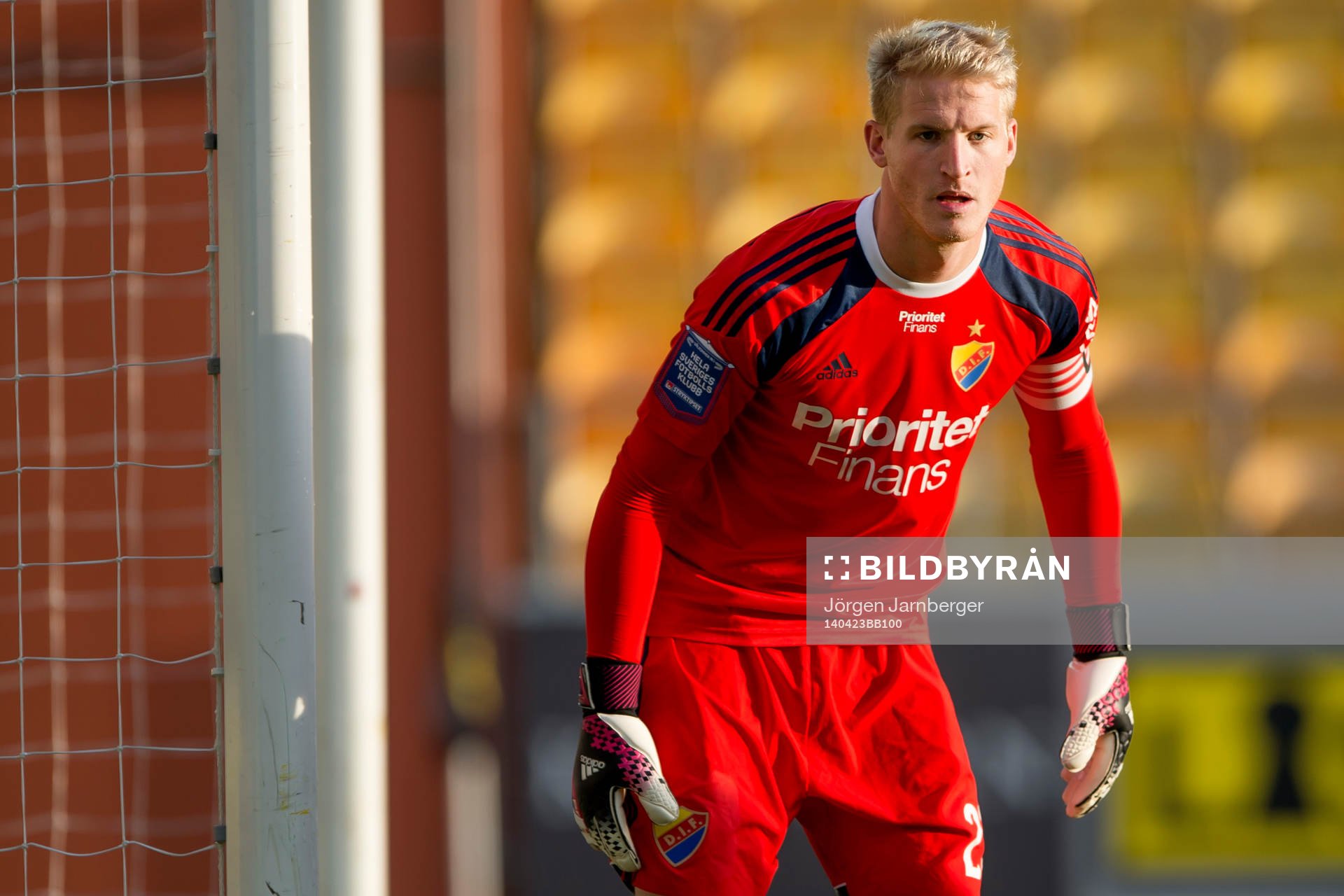 Djurgårdens målvakt Hampus Nilsson