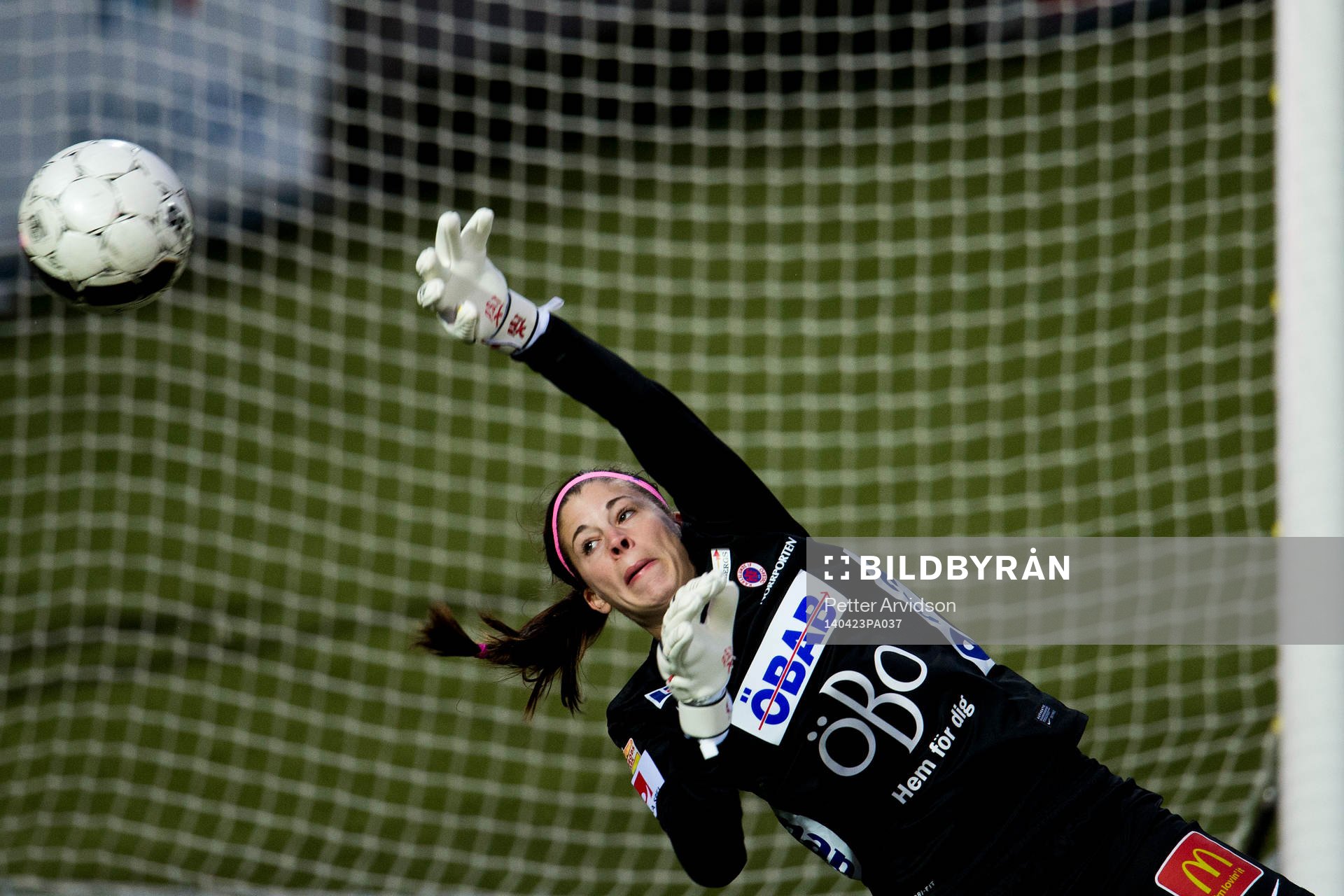 Örebros målvakt Stephanie Labbé