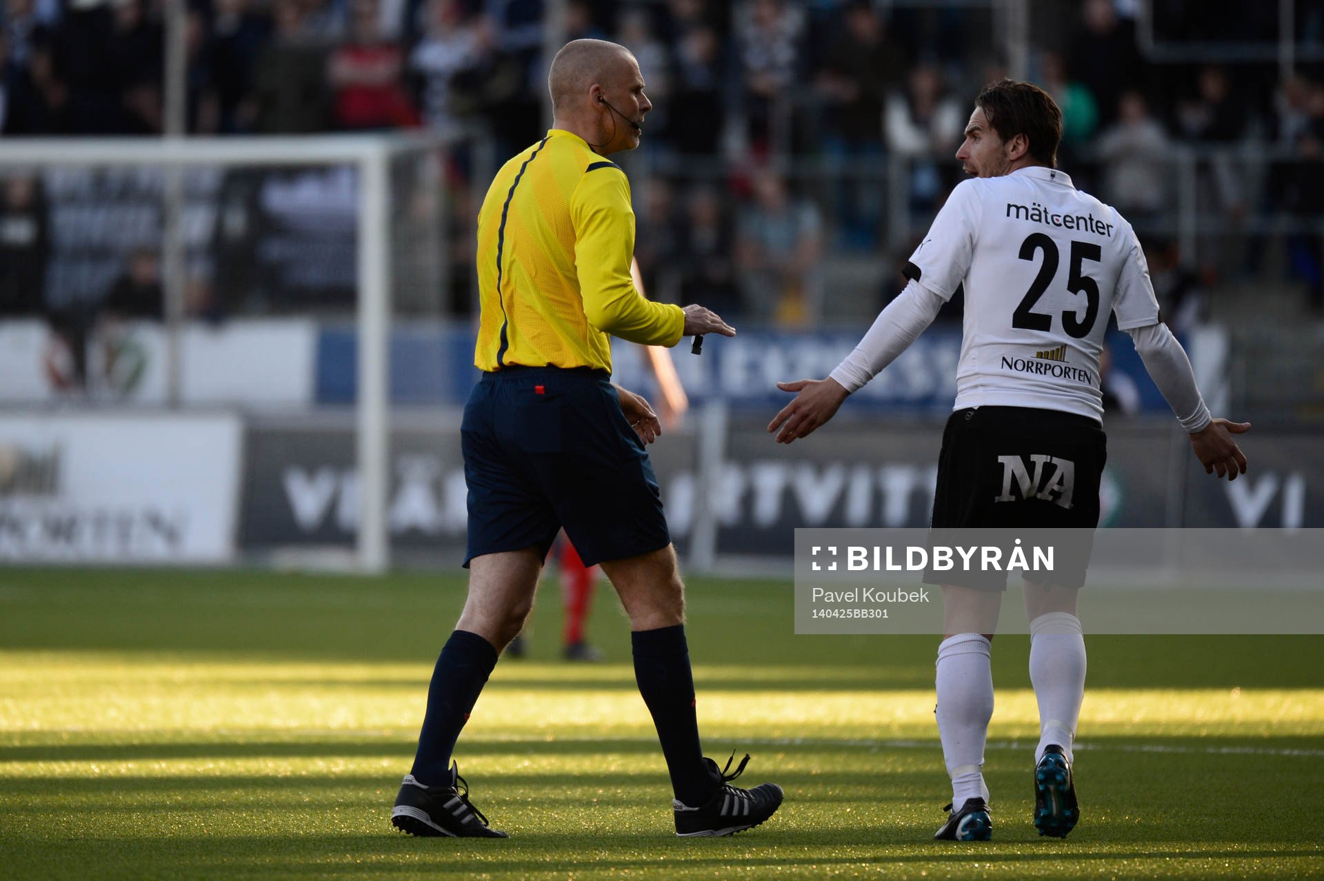 Domare Michael Lerjéus och Nordin Gerzic