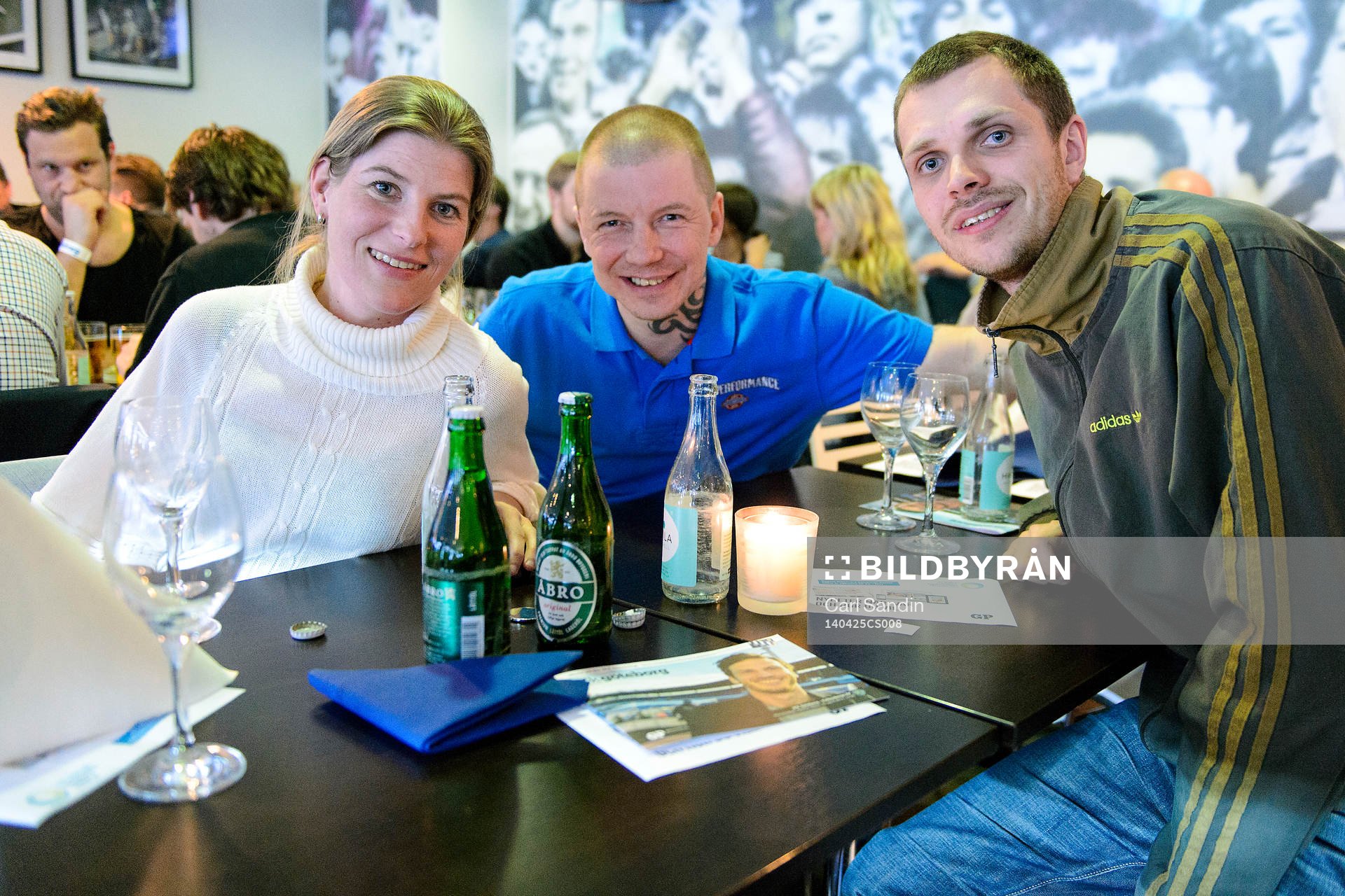 Elisabeth Anderton, Keija Orava och Jeff Tössberg Mihai