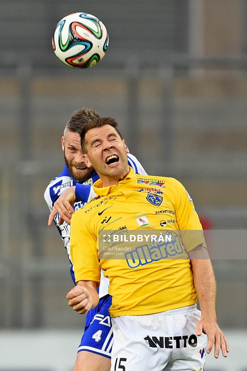 IFK Göteborgs Kjetil Waehler och Falkenbergs Stefan