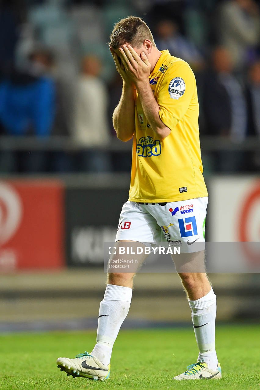 Falkenbergs Stefan Rodevåg deppar