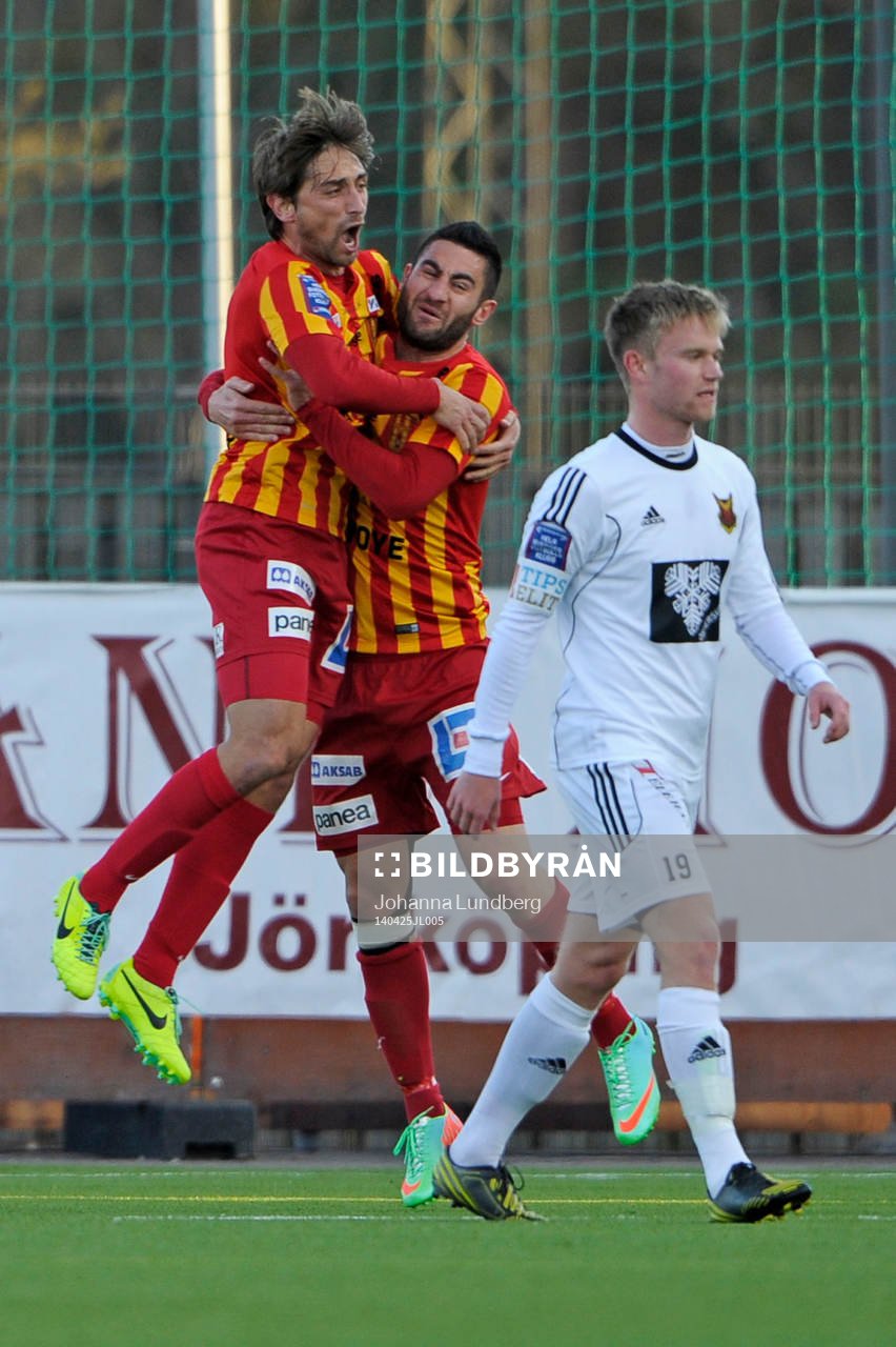 Syrianskas Nikola Grubjesic jublar