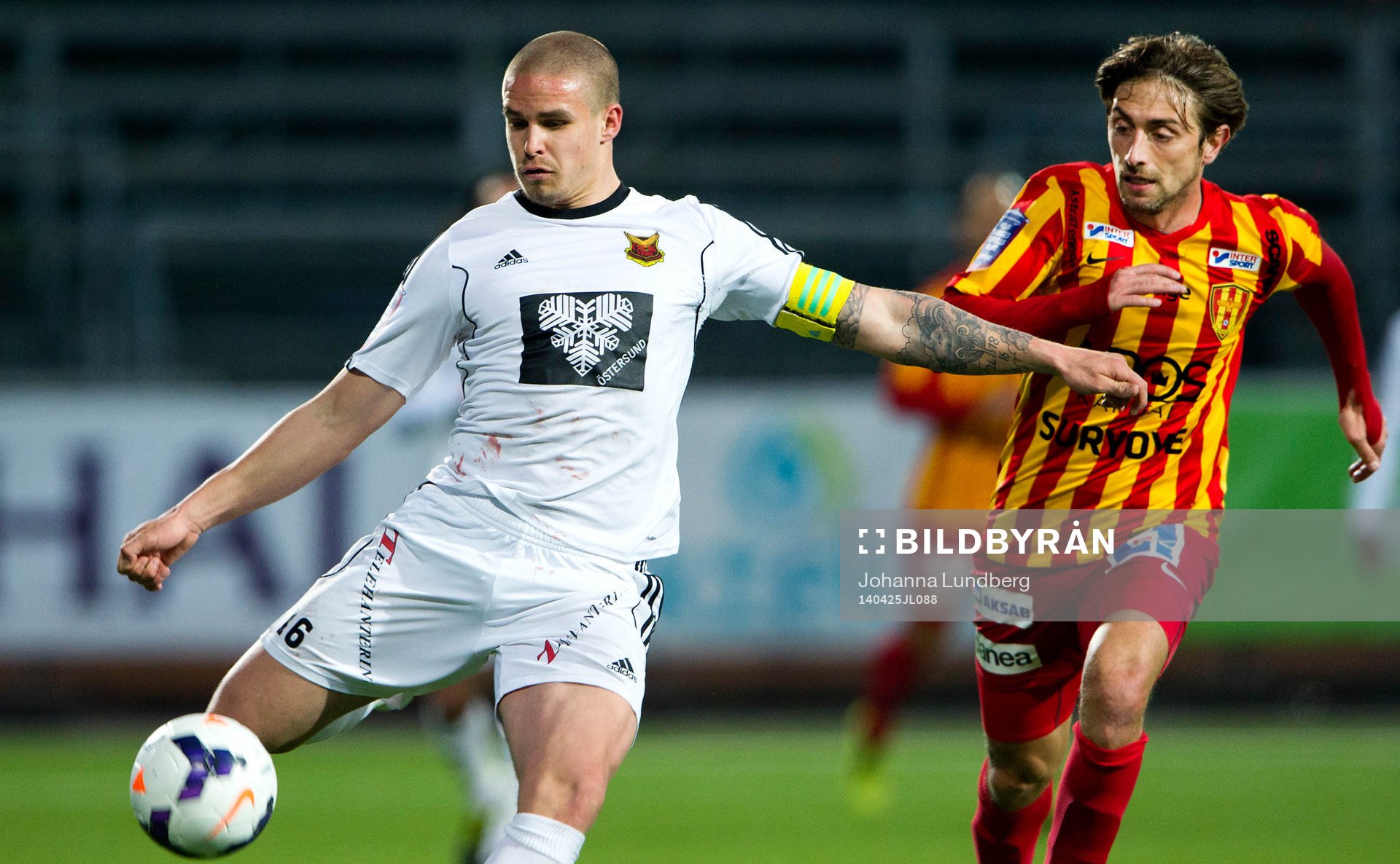 Östersunds Doglas Bergqvist mot Syrianskas Nikola