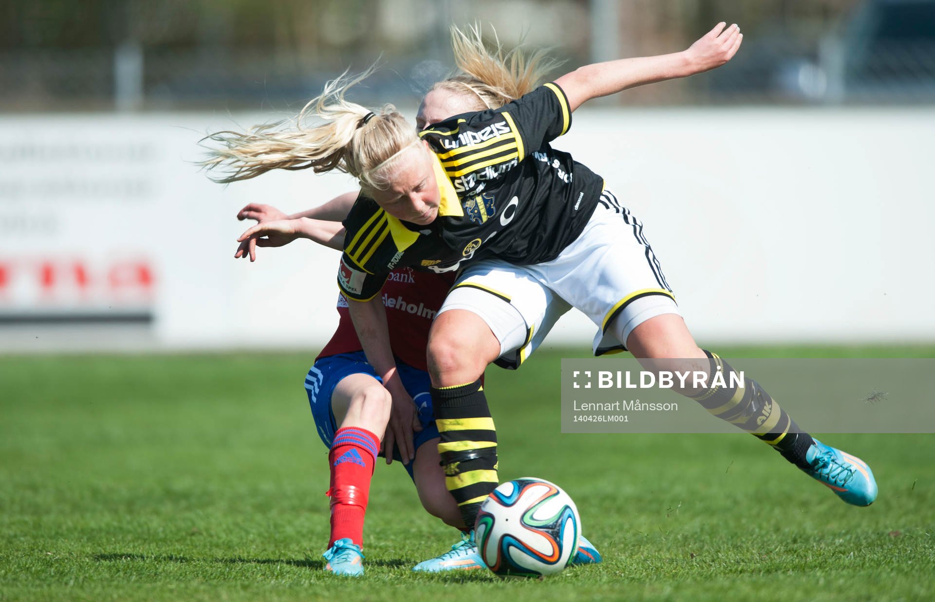 s Elin Bragnum i matchen i damallsvenskan mellan Vittsjö