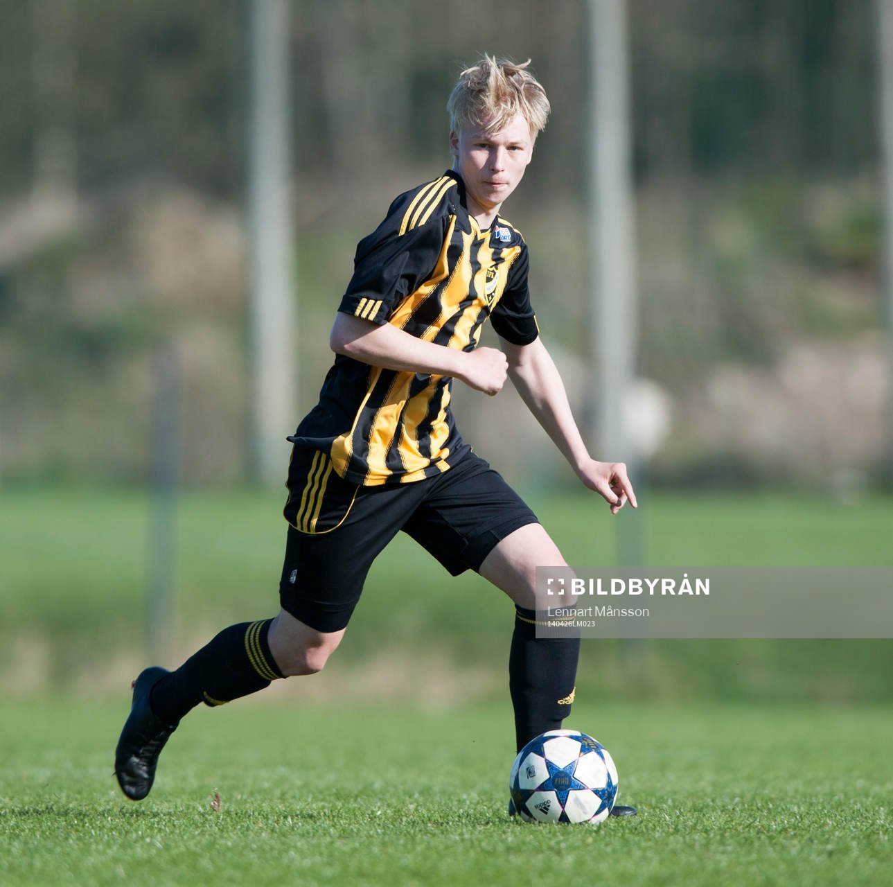 IFK Hässleholms Jonathan Brodén i matchen i