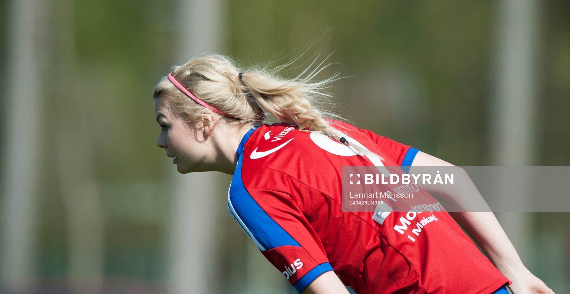 Vittsjös Emma Sjödahl i matchen i damallsvenskan mellan