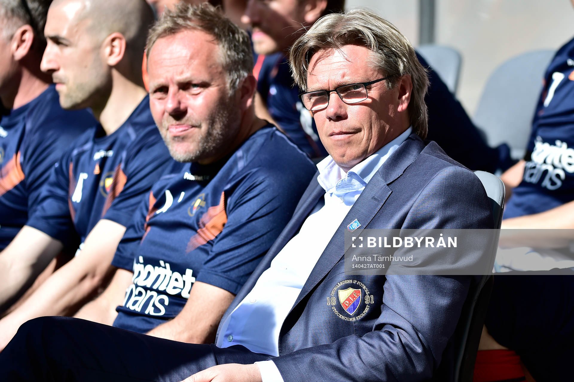 Djurgårdens tränare Per Olsson