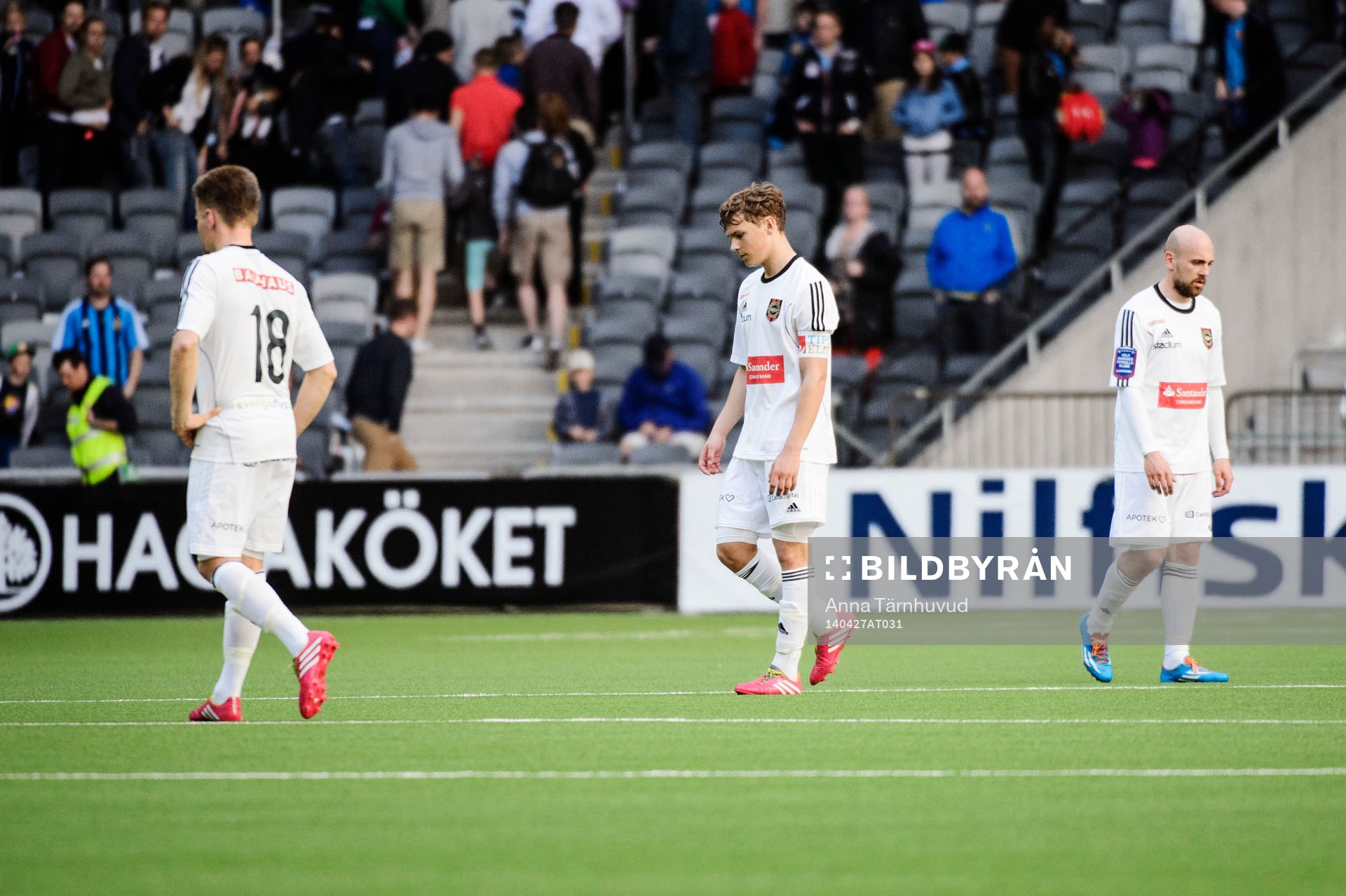 Brommapojkarnas spelare deppar