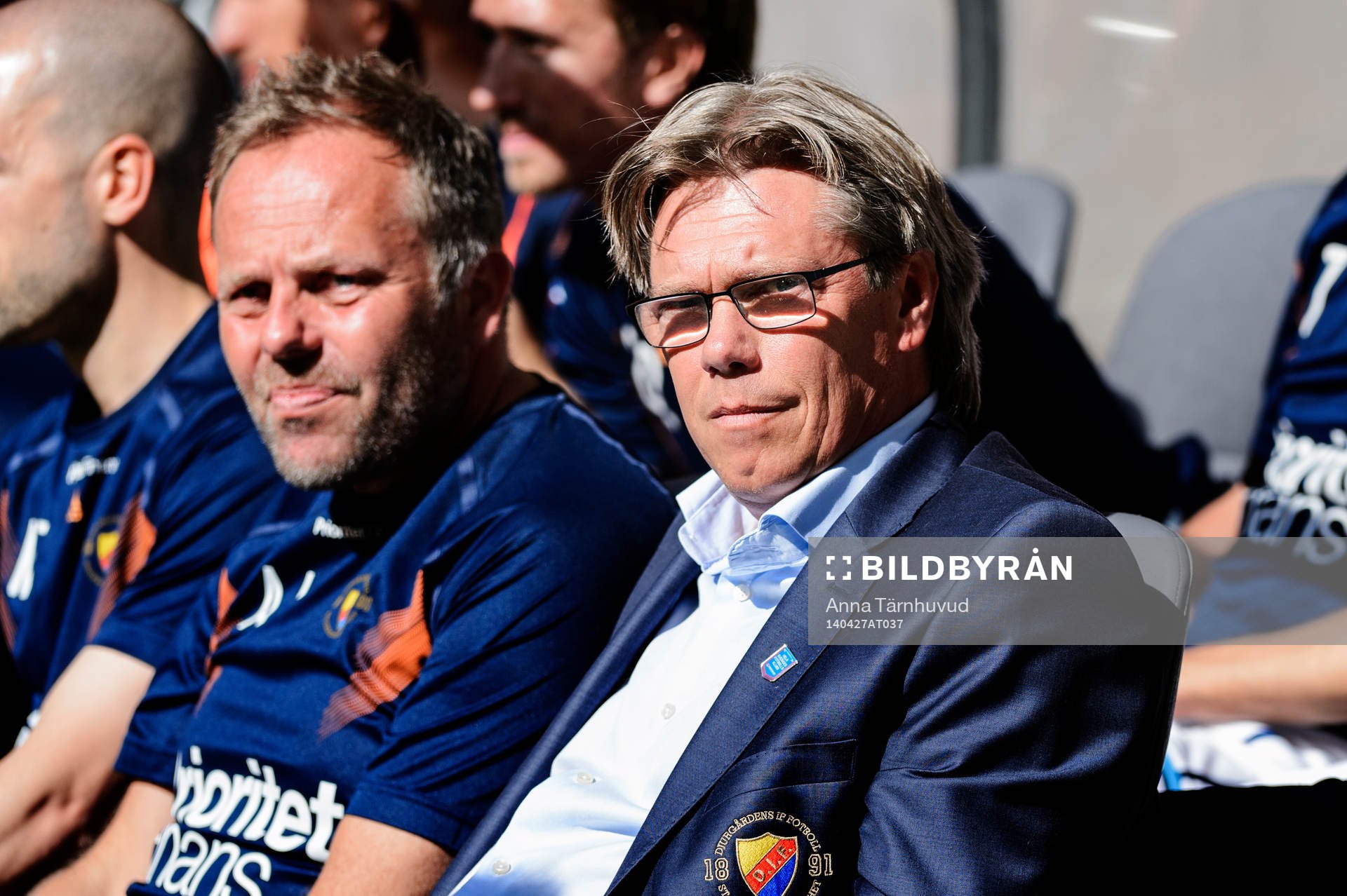 Djurgårdens tränare Per Olsson