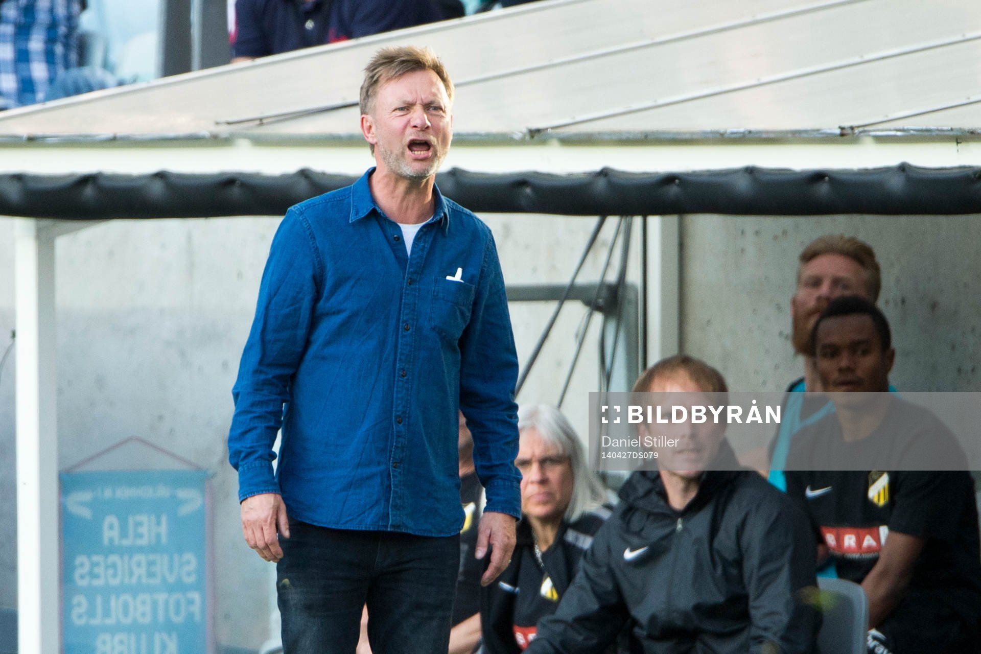Häckens tränare Peter Gerhardsson