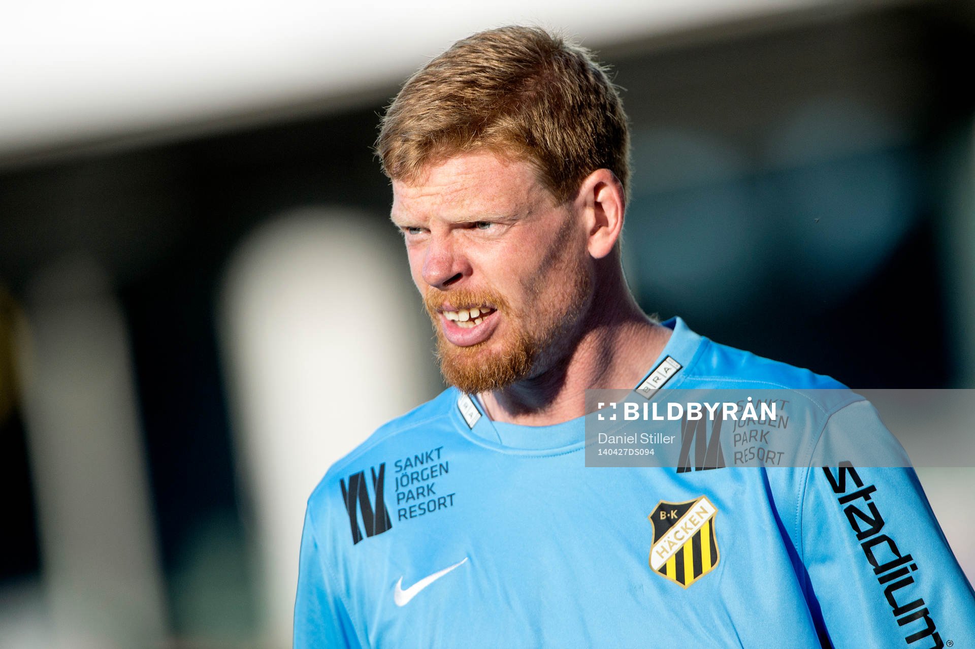 Häckens målvakt Christoffer Källqvist