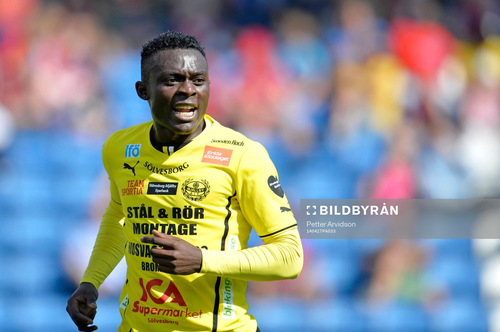 Mjällbys Gbenga Arokoyo