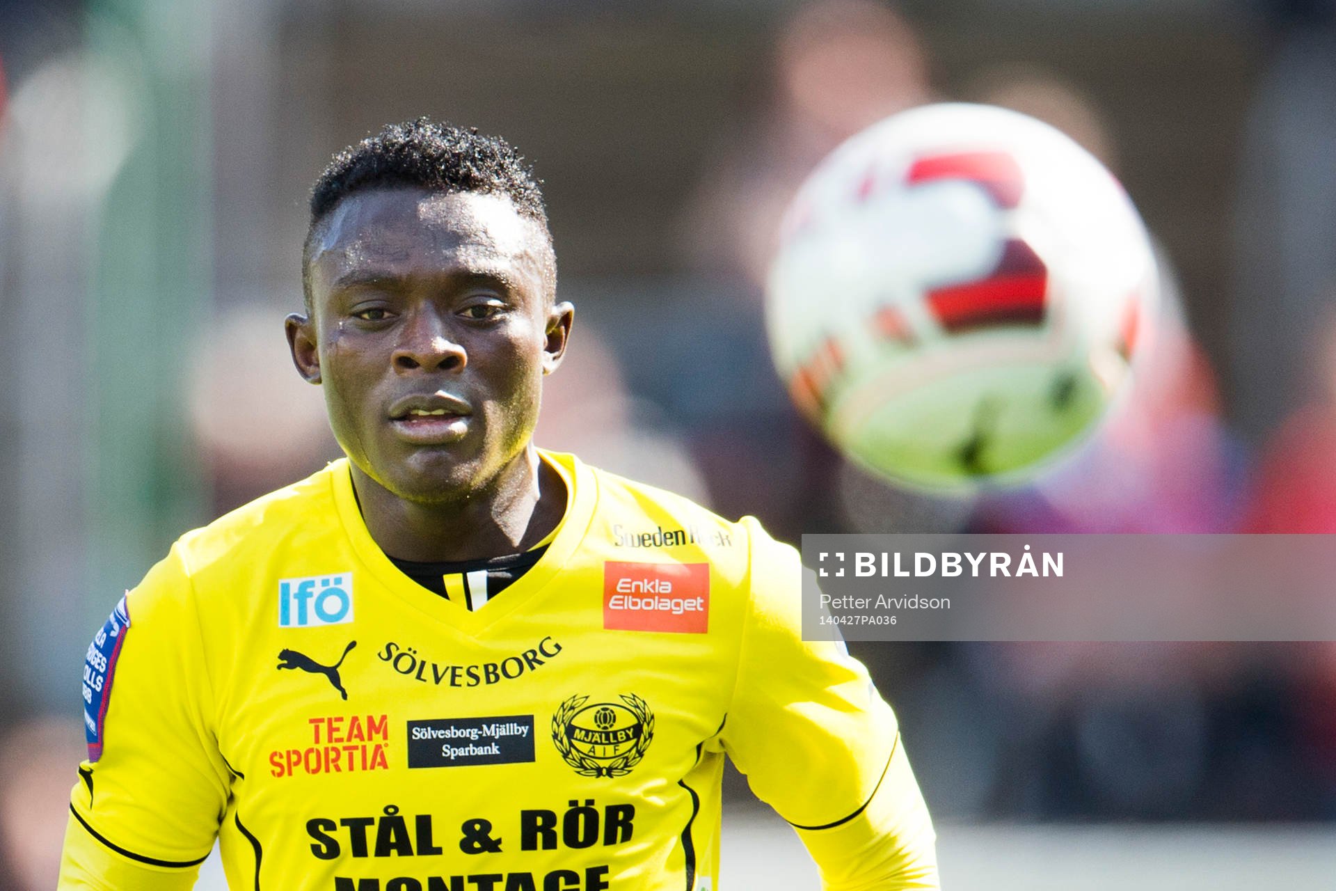 Mjällbys Gbenga Arokoyo