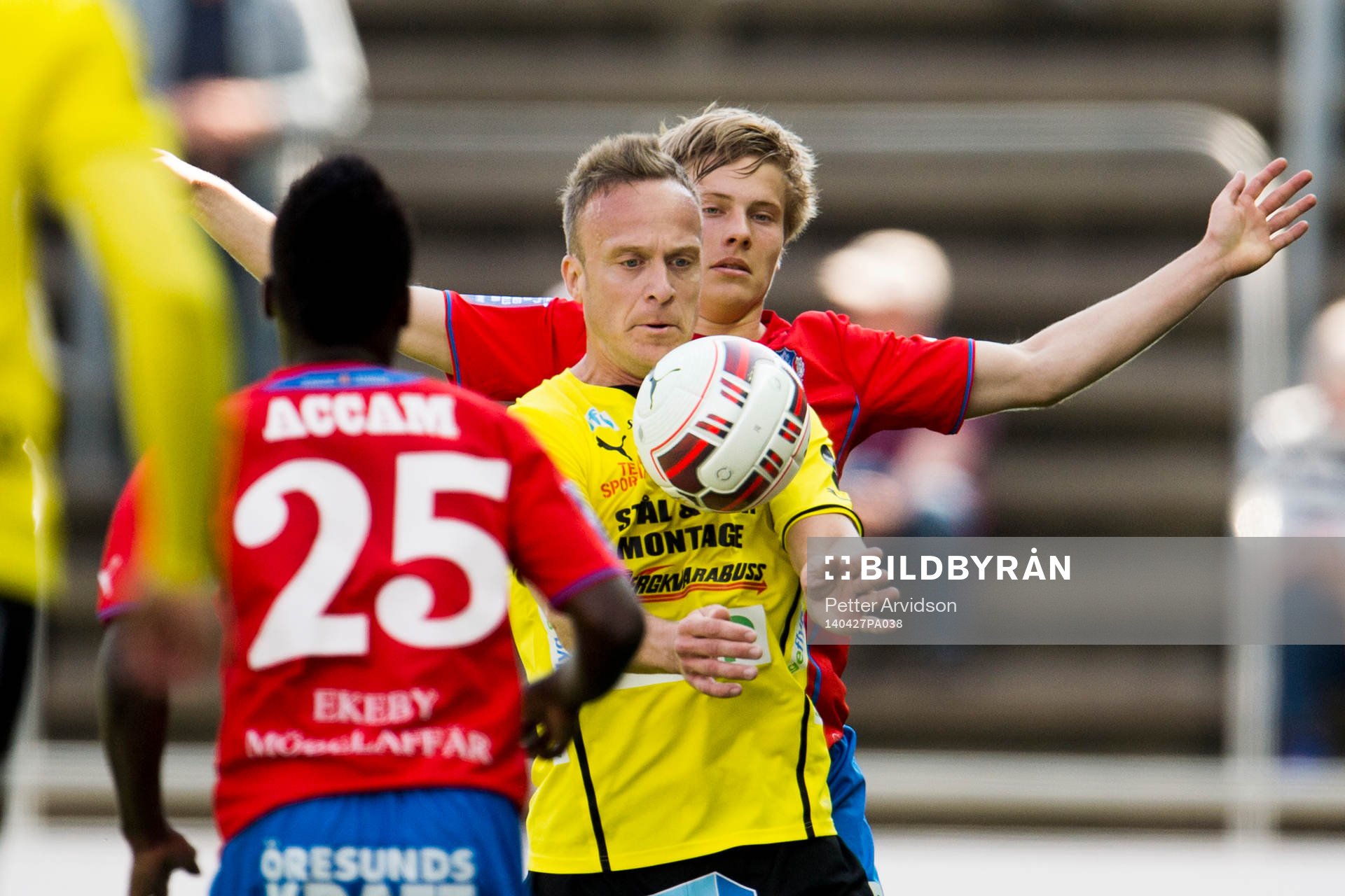 Mjällbys Marcus Ekenberg och Helsingborgs Jere Uronen