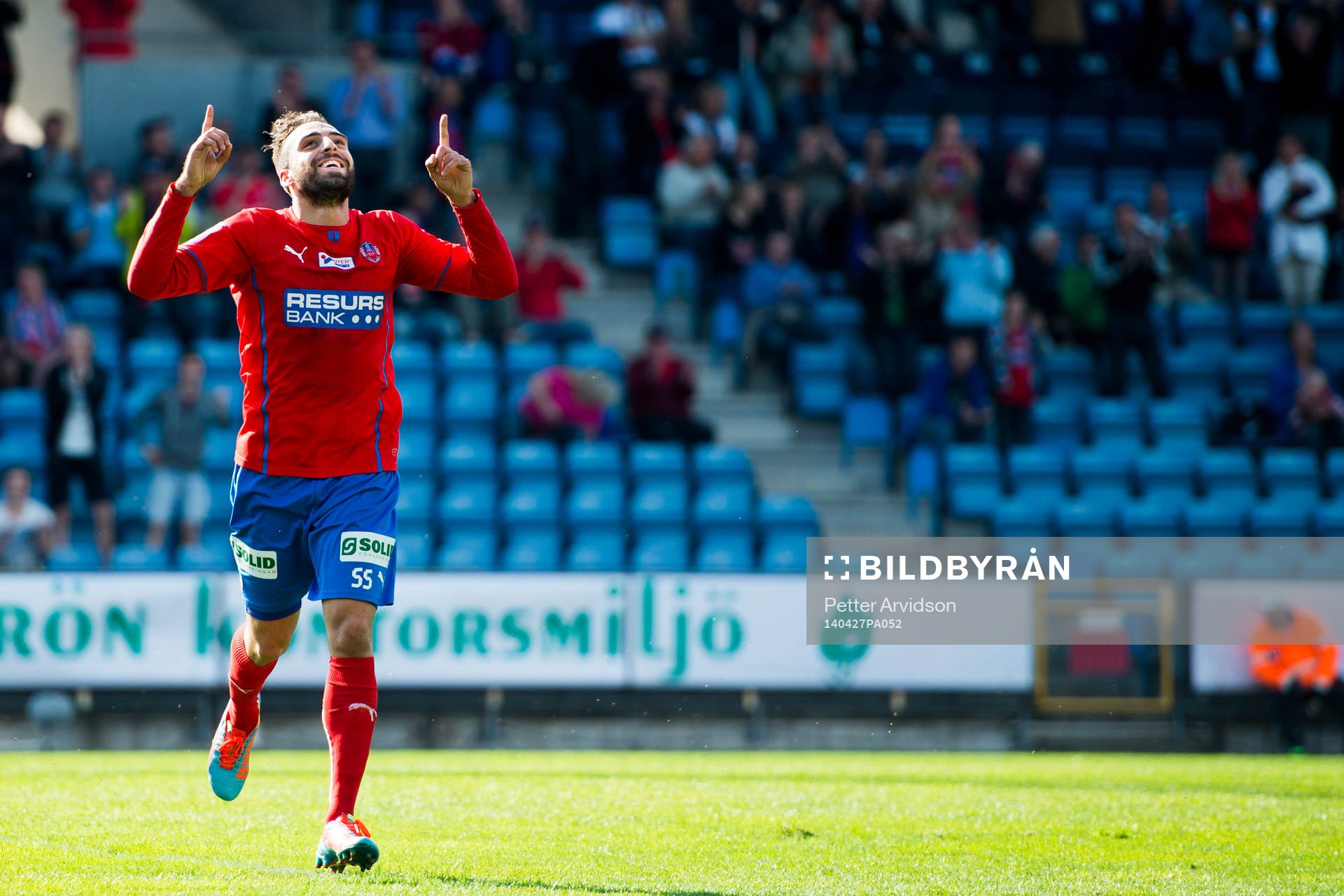 Helsingborgs Abdul Khalili jublar
