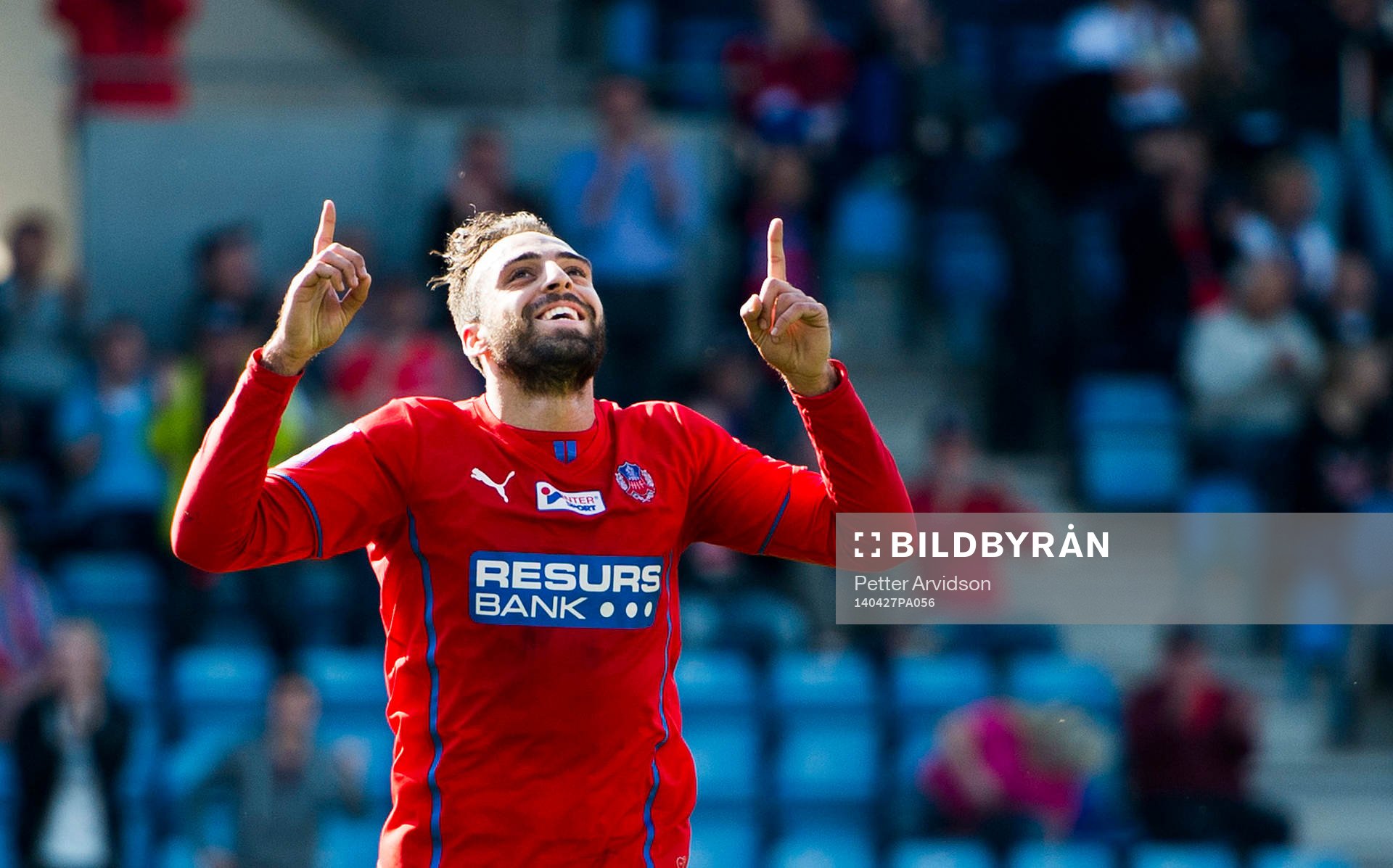 Helsingborgs Abdul Khalili jublar