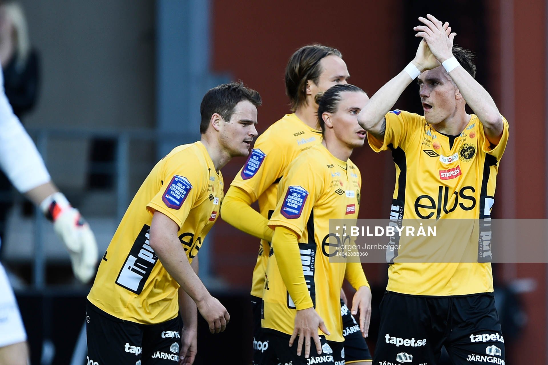 Elfsborgs Lasse Nilsson jublar