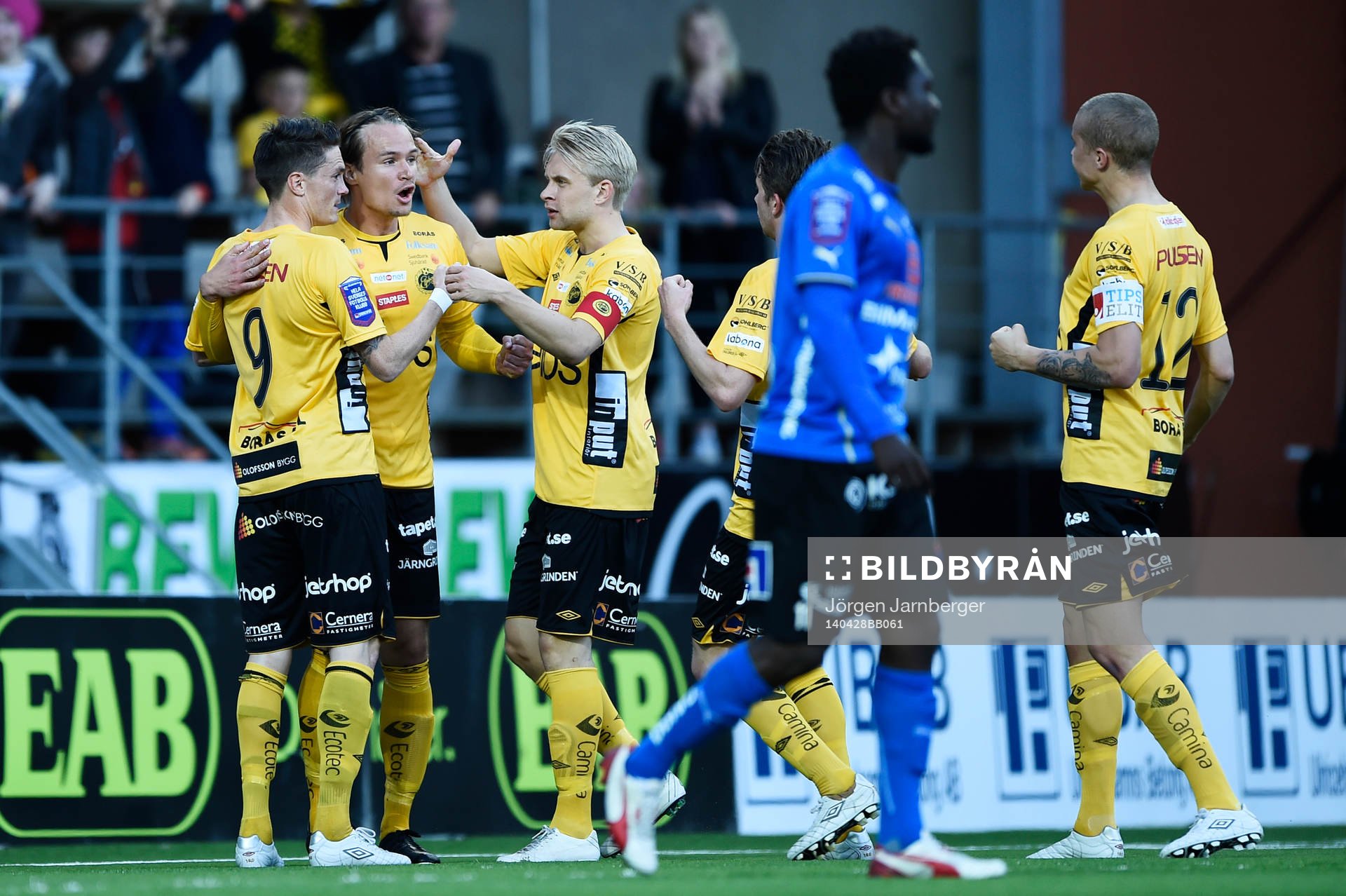 Elfsborgs Lasse Nilsson jublar