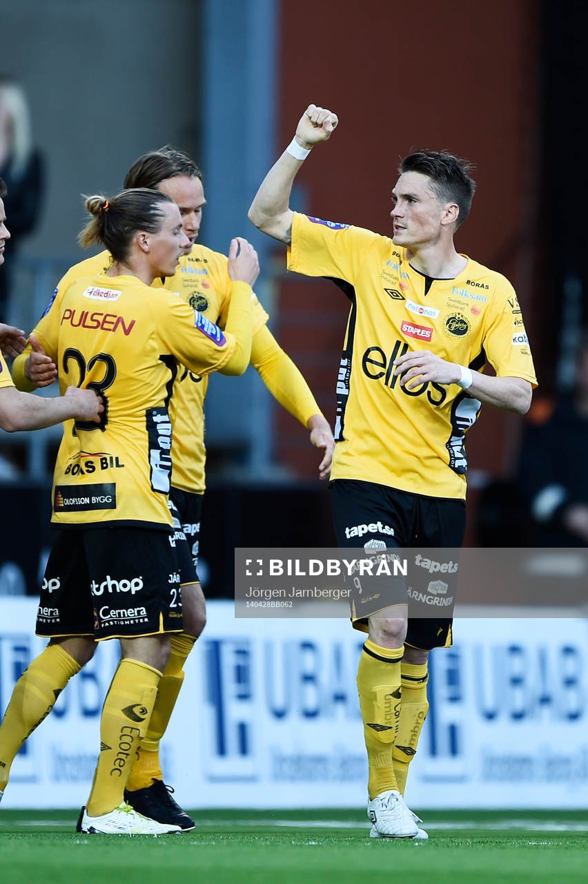Elfsborgs Lasse Nilsson jublar